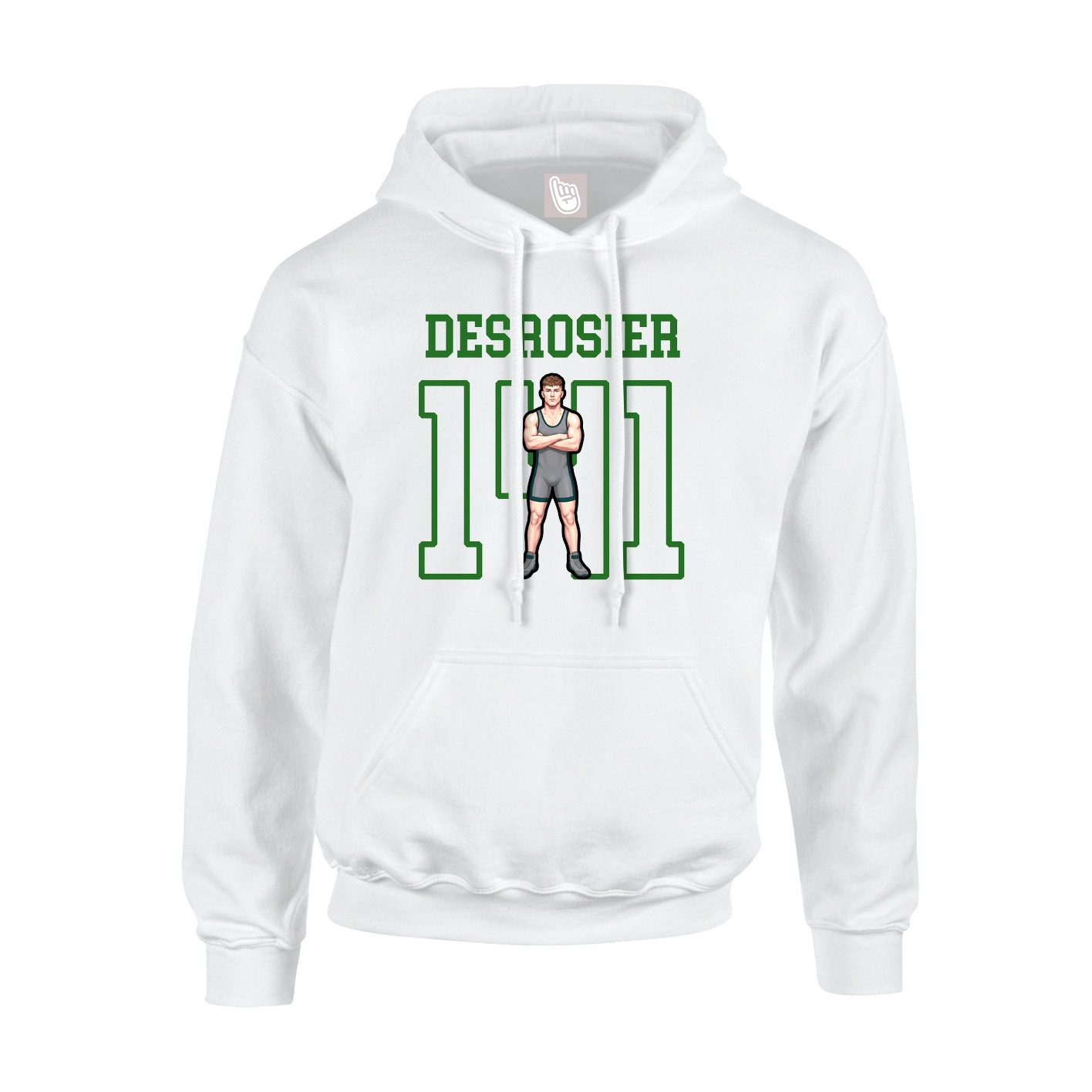 Youth Hoodie — Shirsey in White