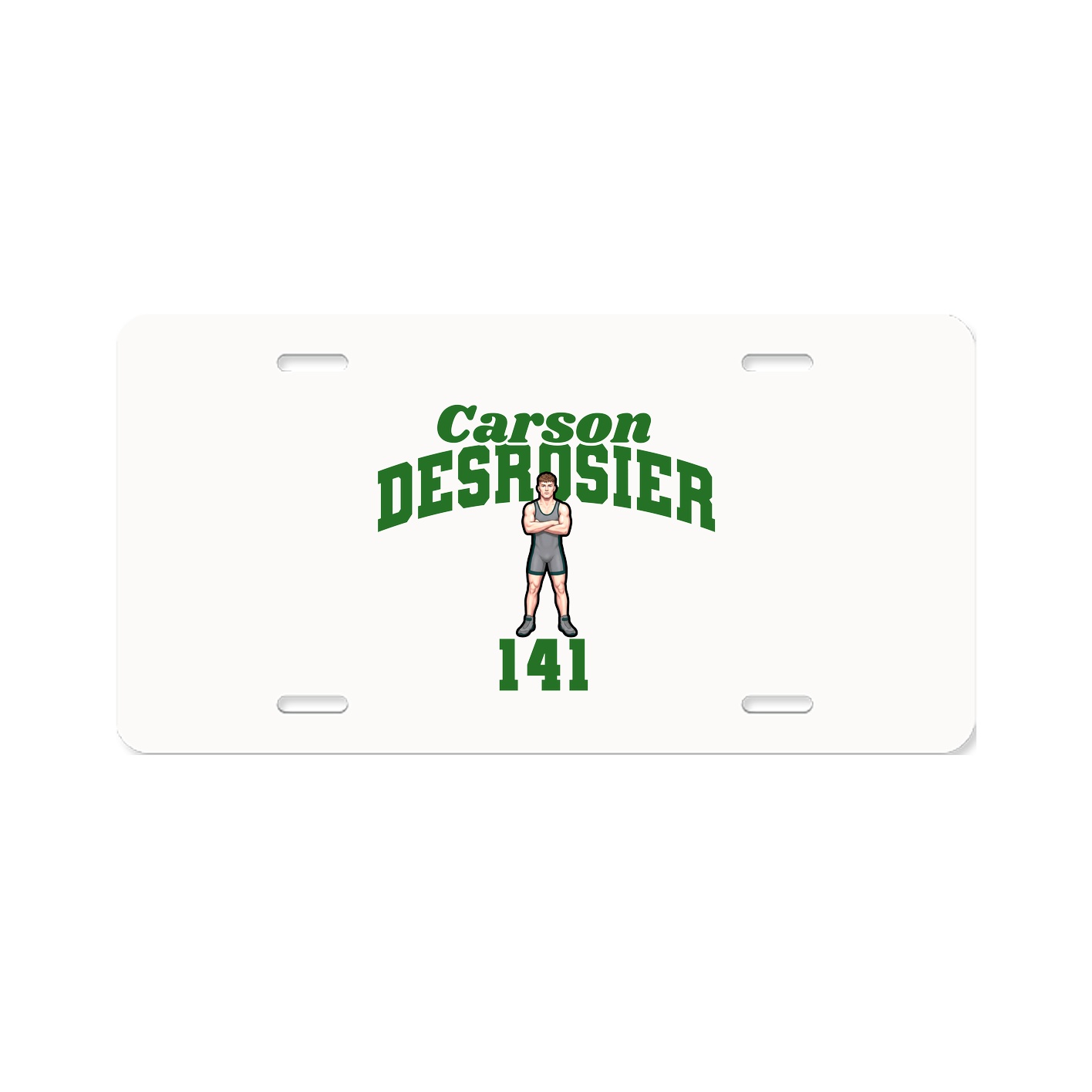 License Plate — Signature Arch in Classic