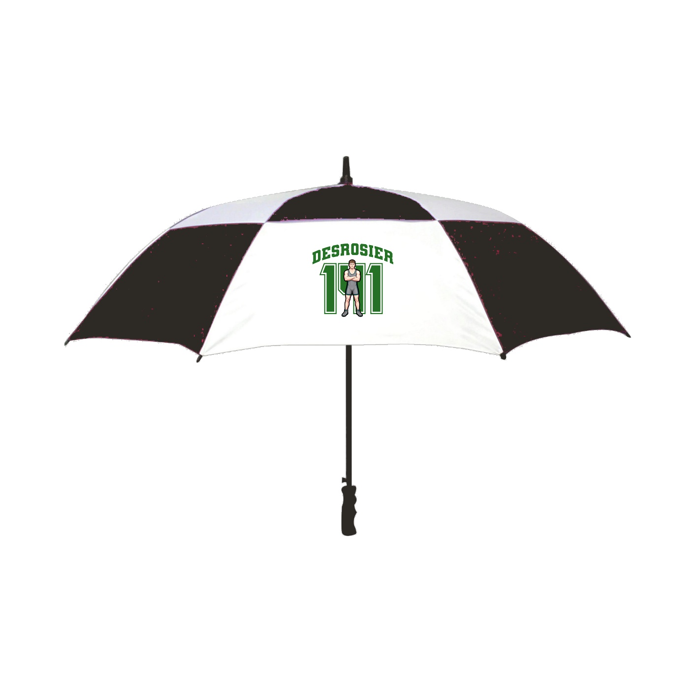 Golf Umbrella — Number in Black