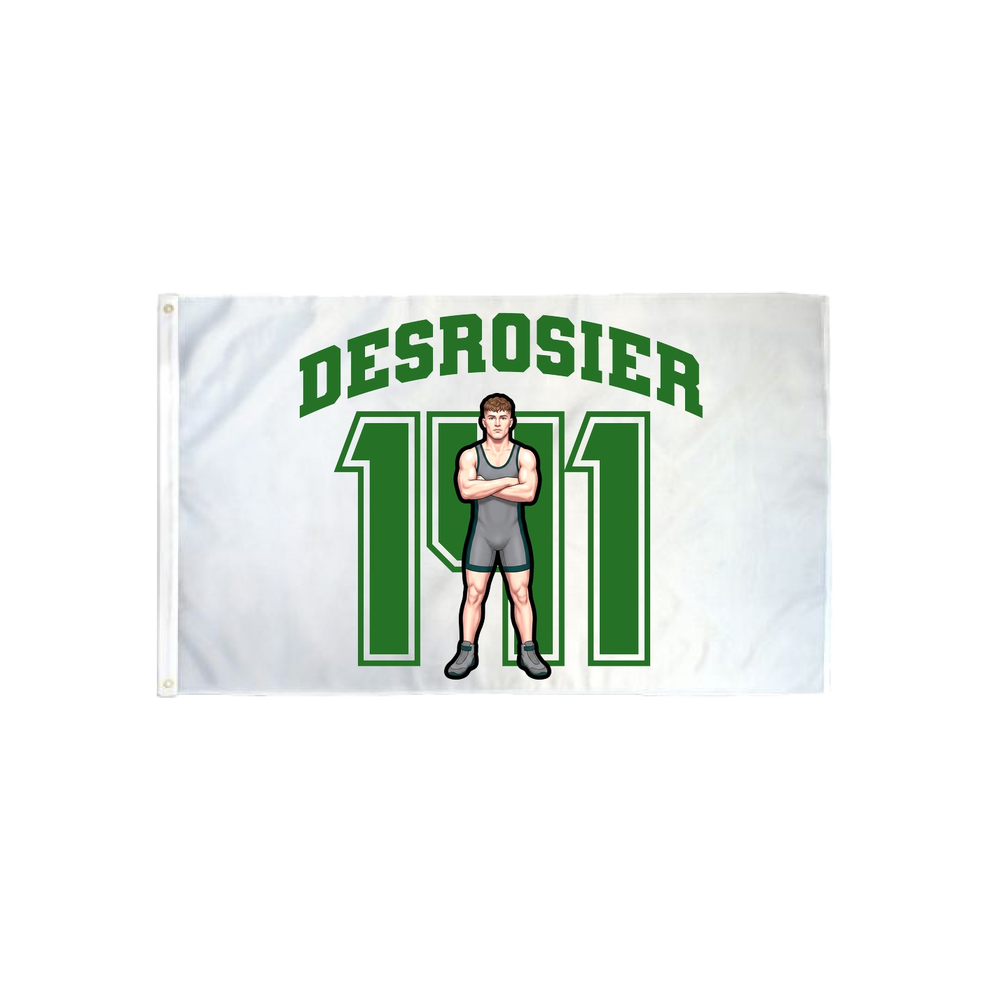 3x5 Flag — Number in Classic