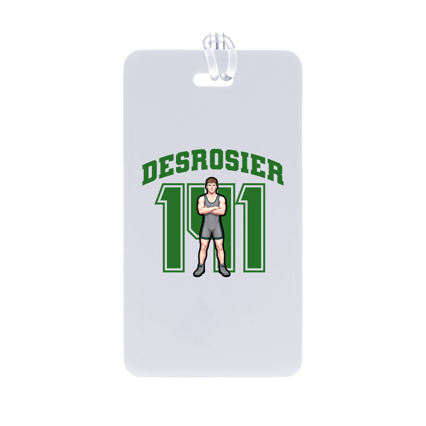 Bag Tag — Number in Classic