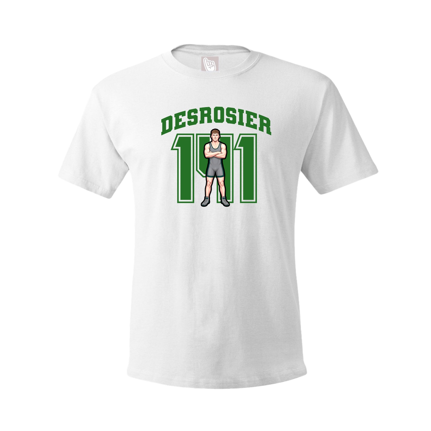 Tee — Number in White