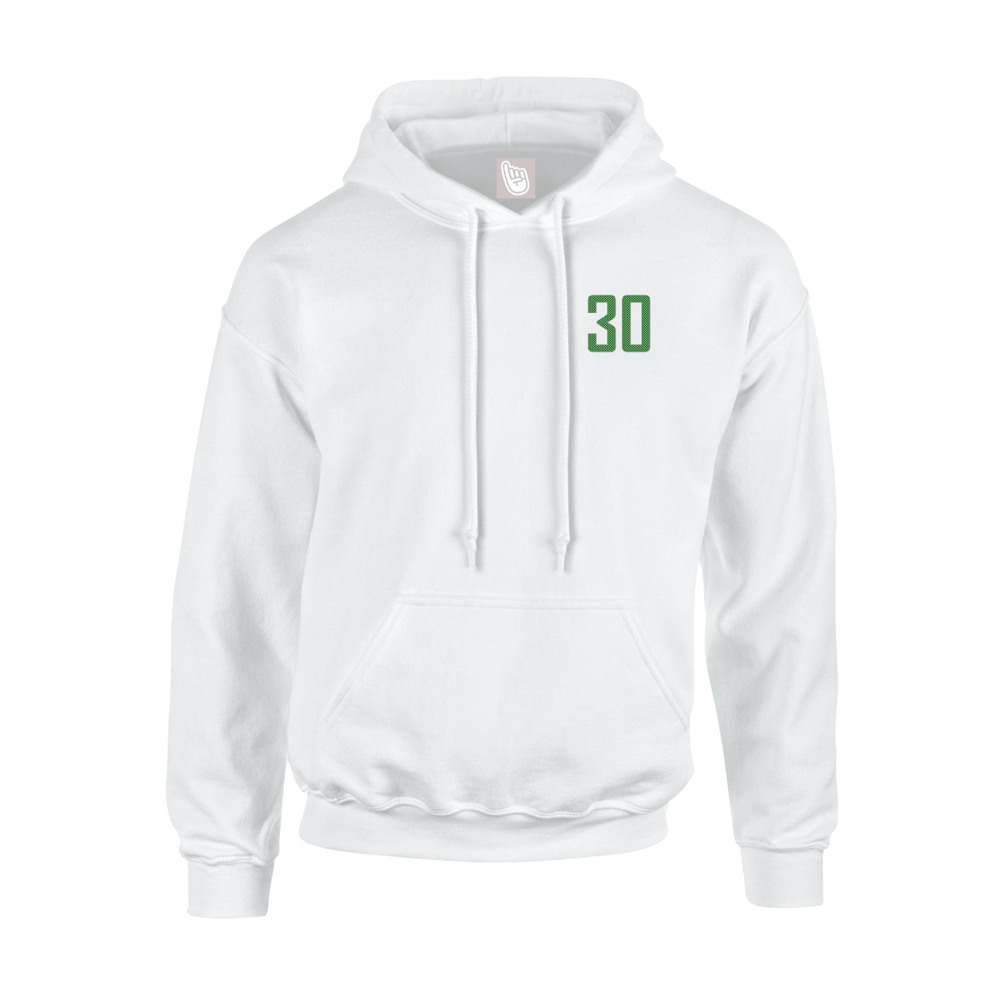 Youth Hoodie — Front Shirsy in White