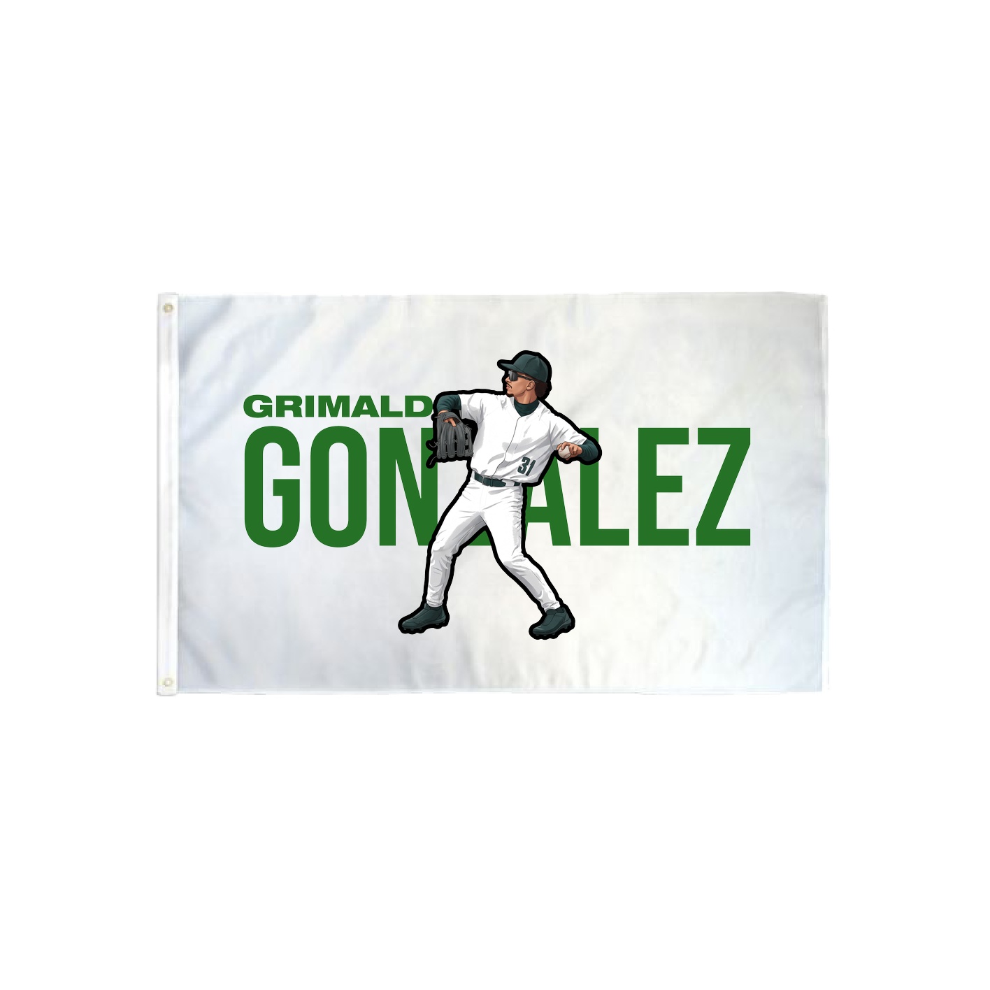 3x5 Flag — Player Name in Classic