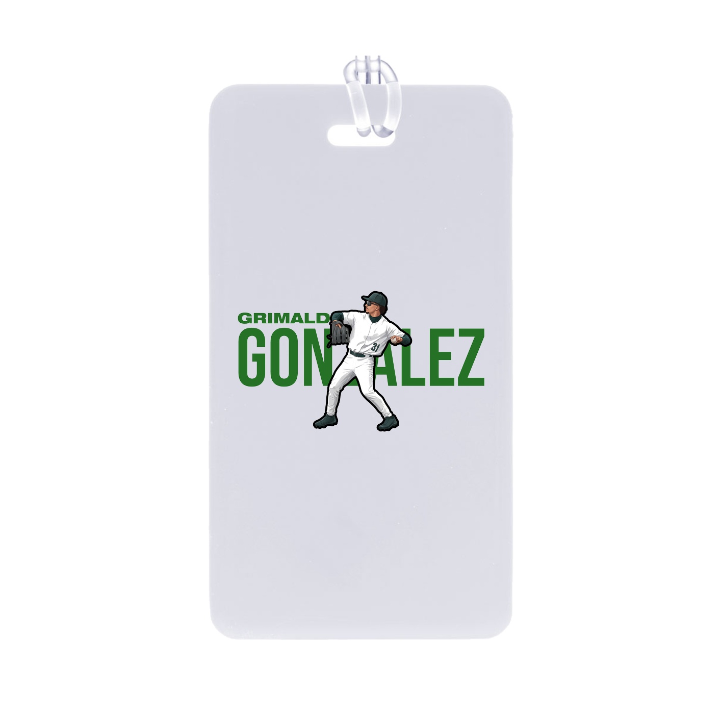 Bag Tag — Player Name in Classic