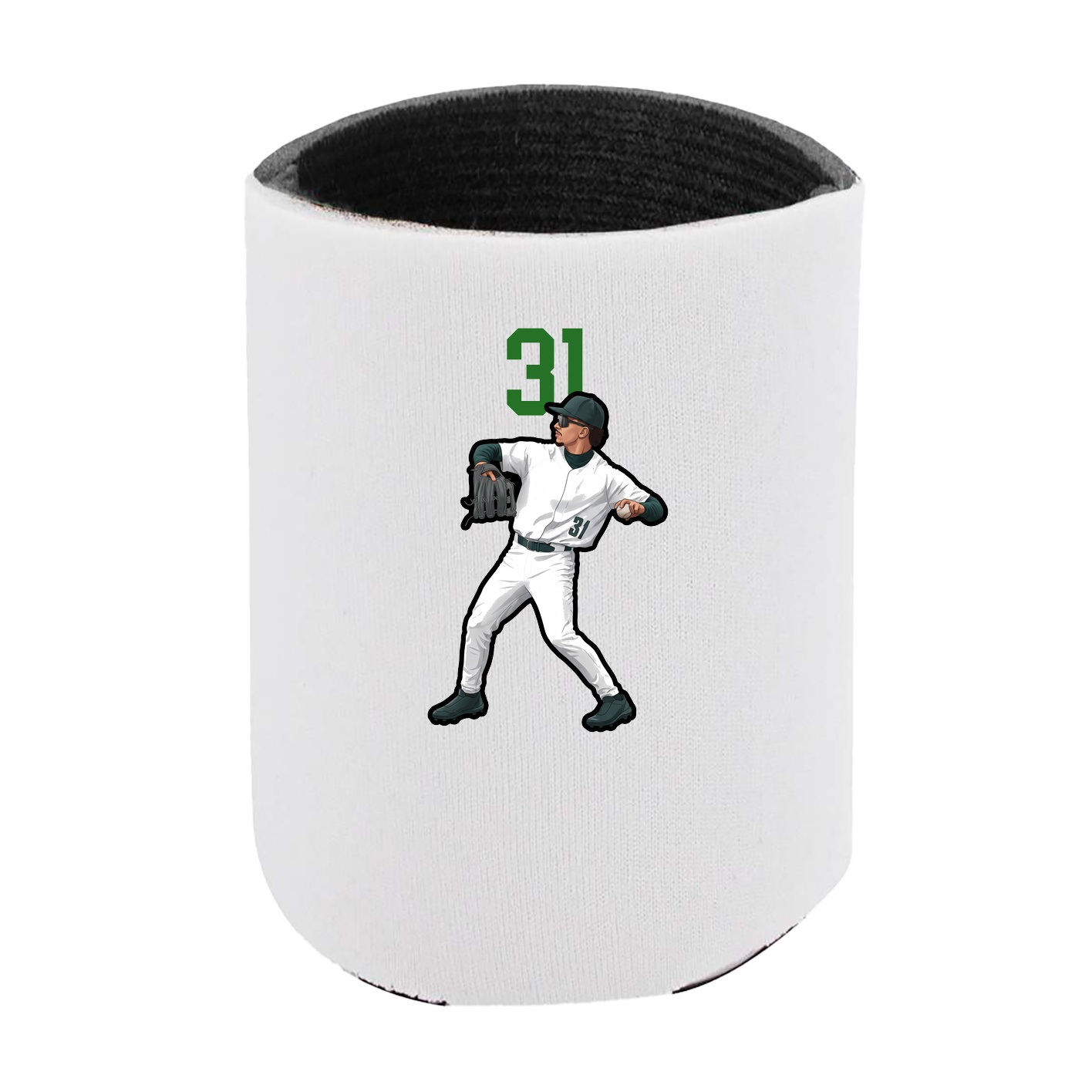 Can Holder — Number Top in White