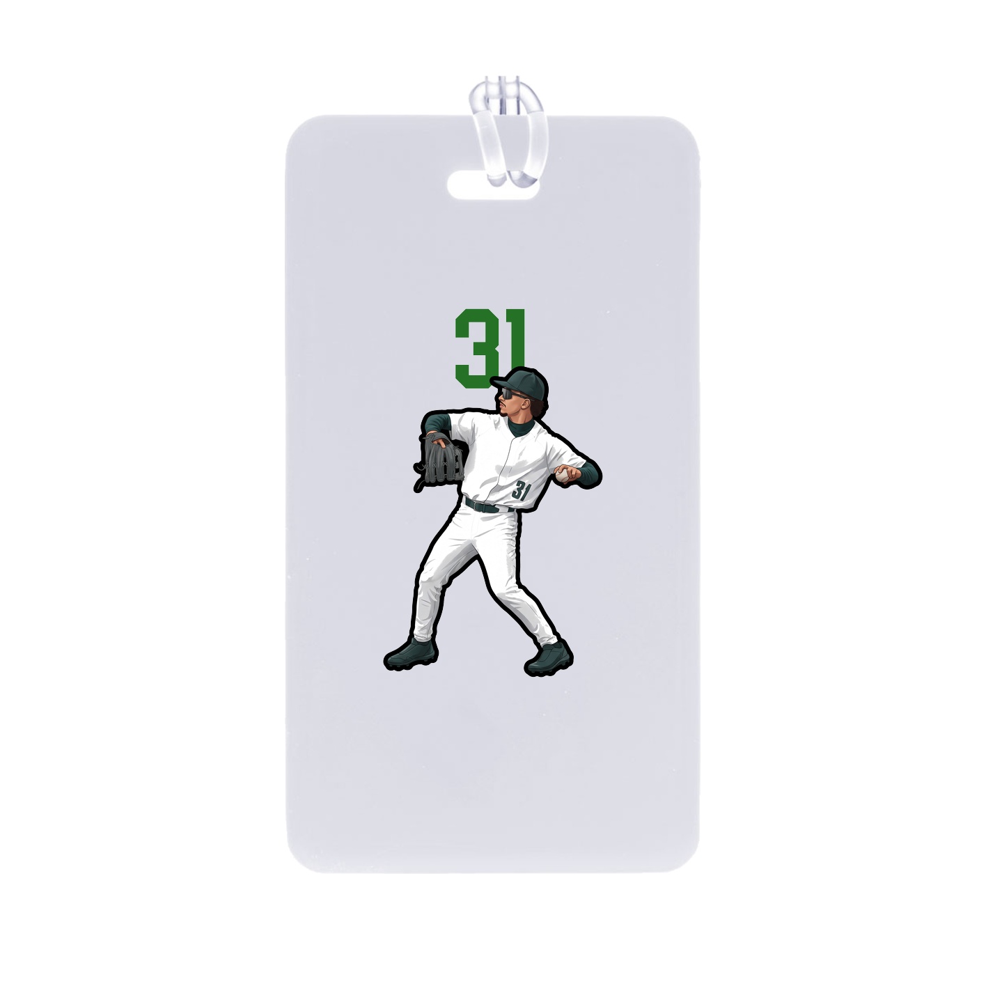 Bag Tag — Number Top in Classic