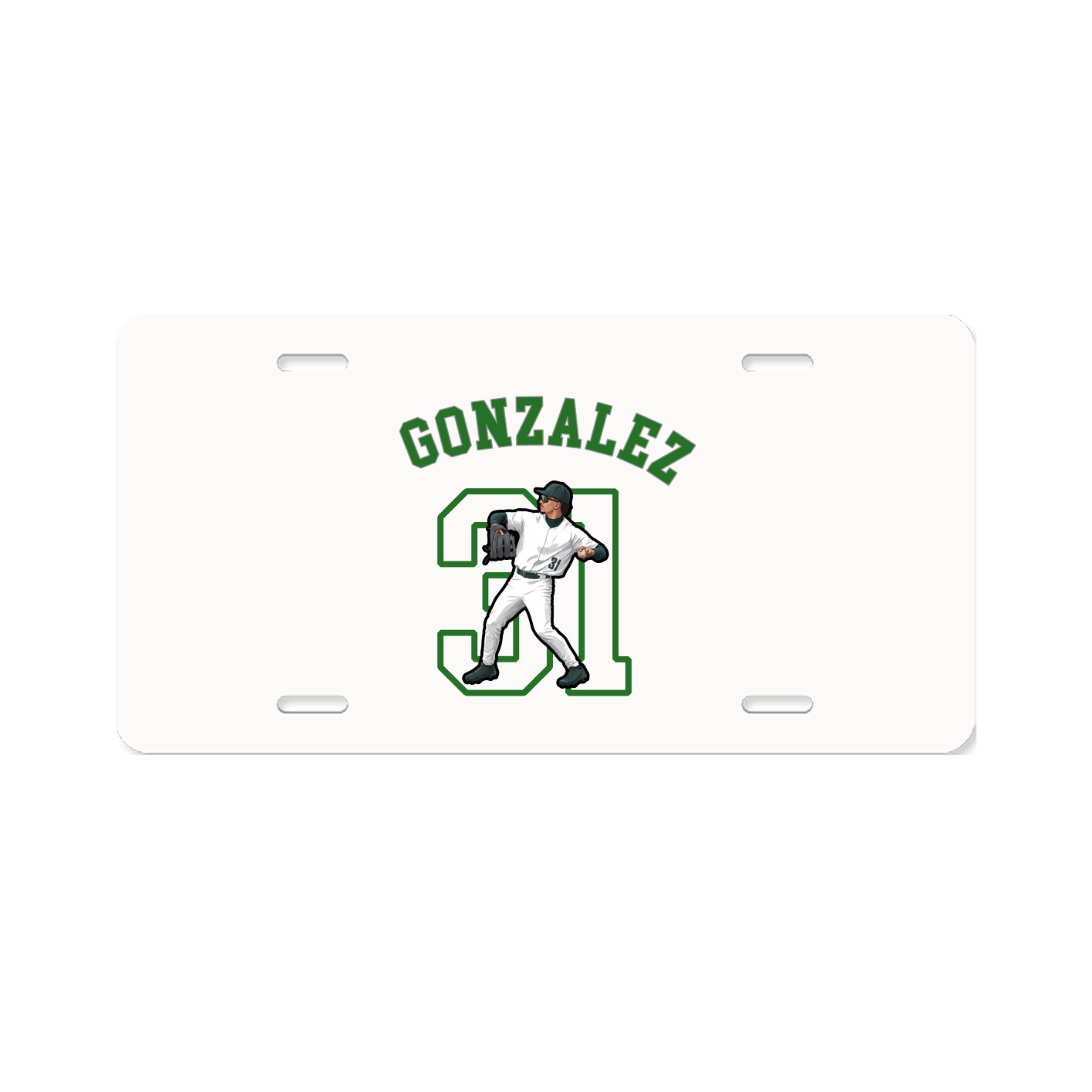 License Plate — Shirsey Arch in Classic