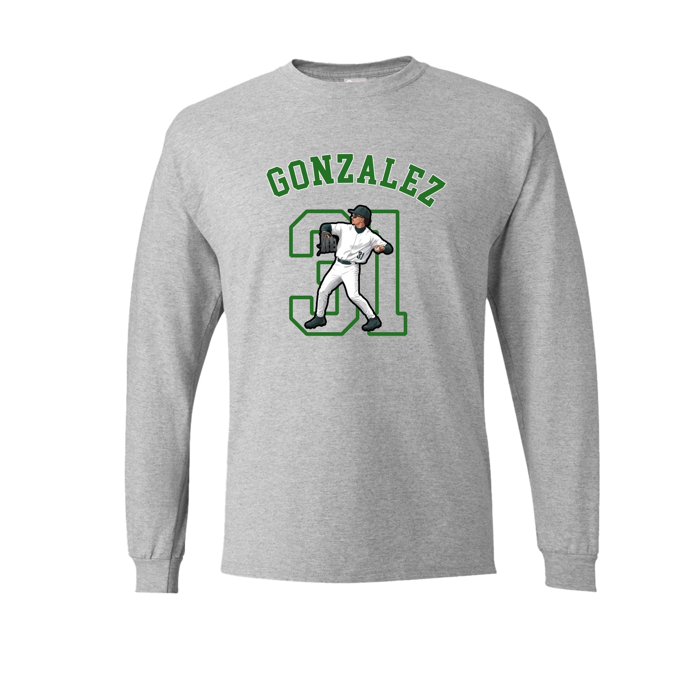 Long Sleeve Tee — Shirsey Arch in Grey