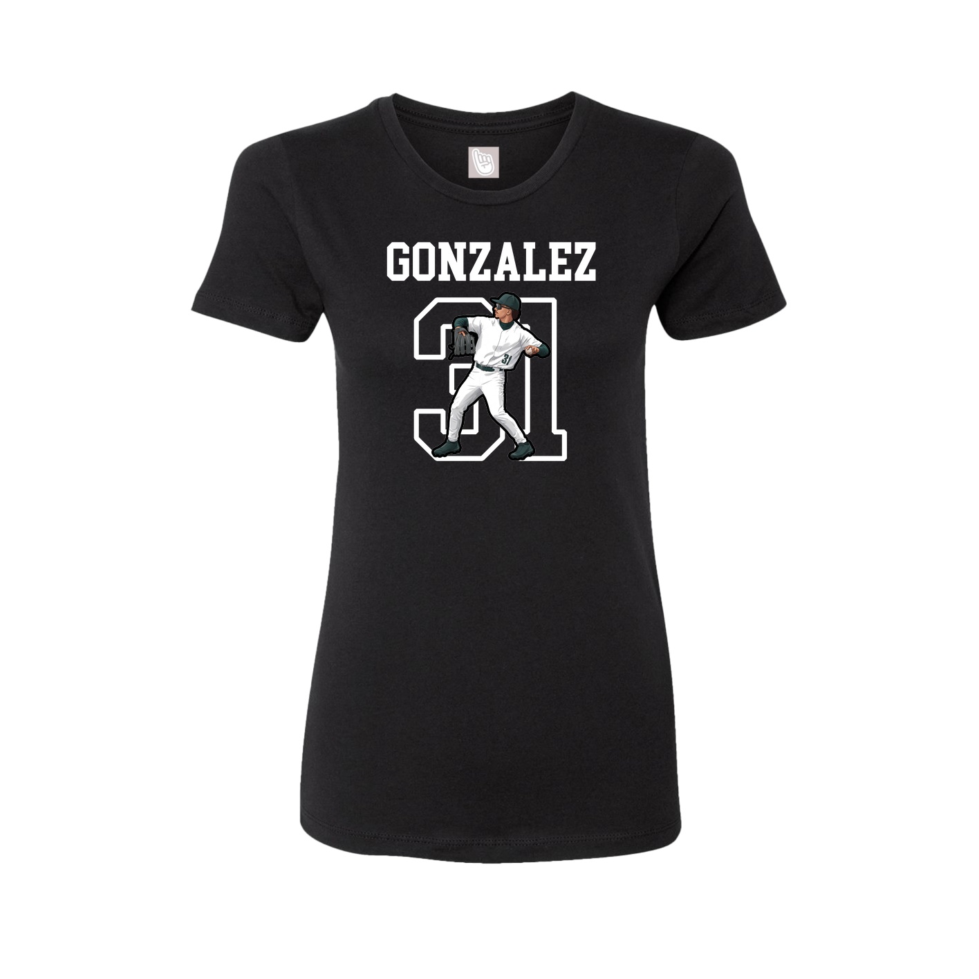 Fitted Women's Tee — Shirsey in Black