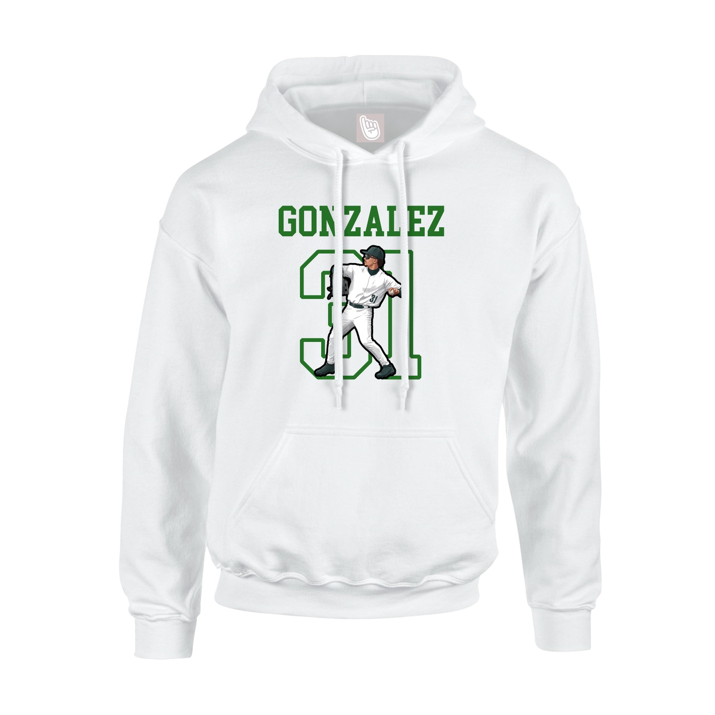 Youth Hoodie — Shirsey in White