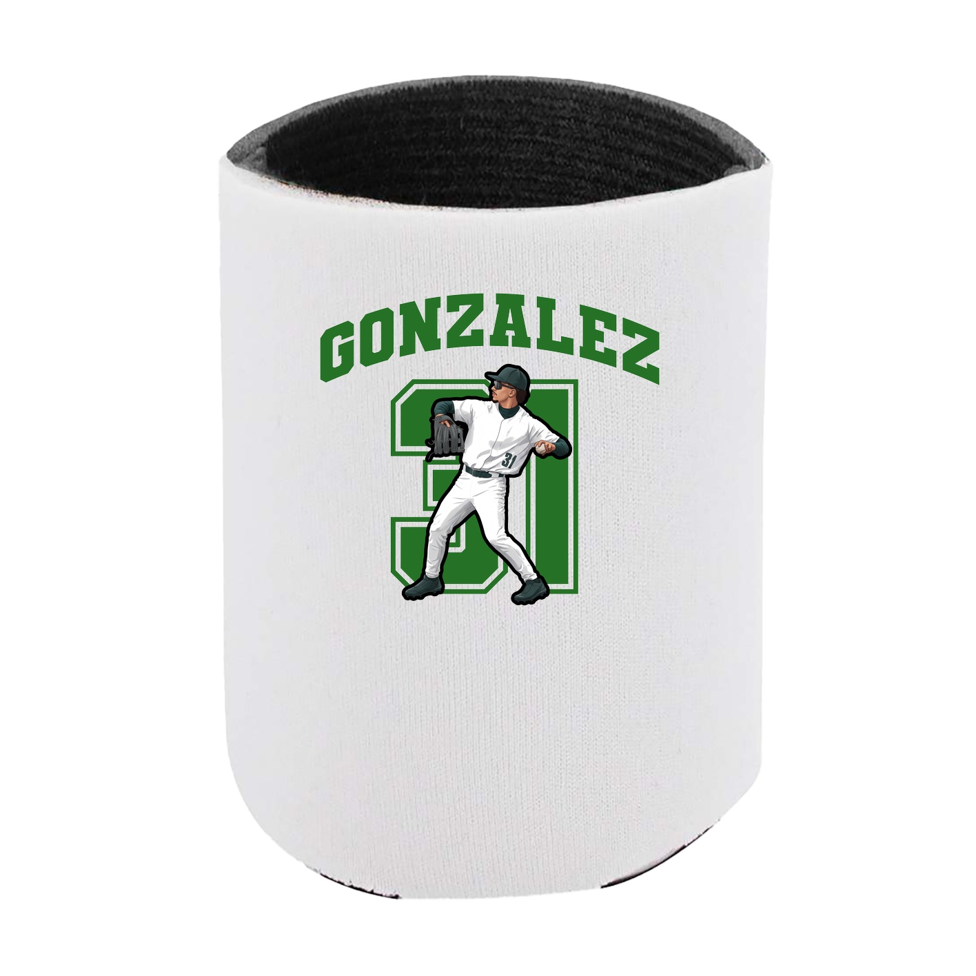 Can Holder — Number in White
