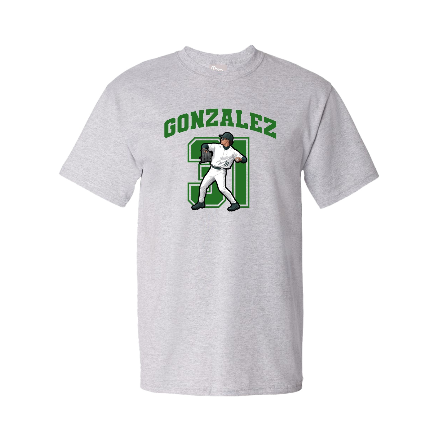 Tee — Number in Grey
