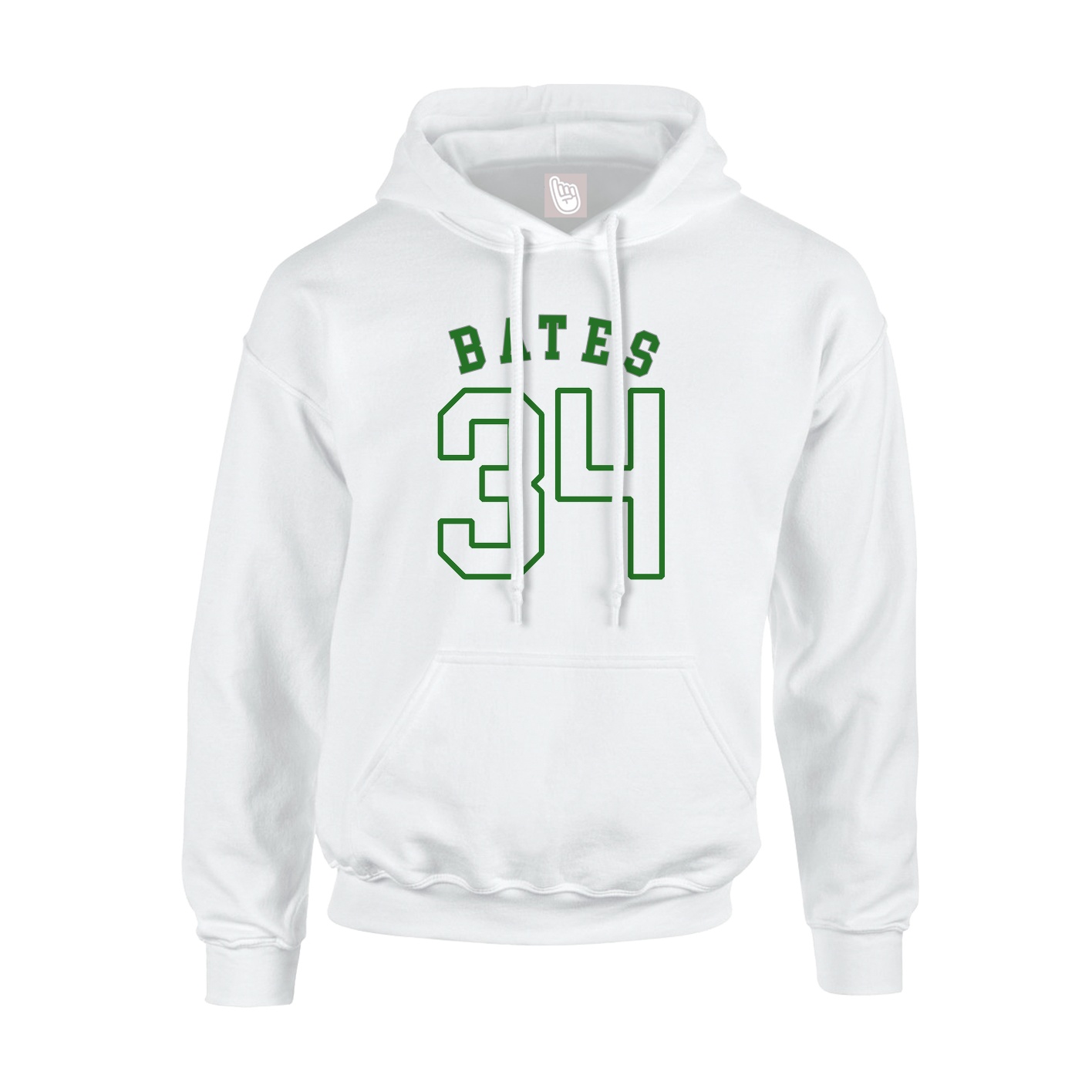 Youth Hoodie — Shirsey Arch in White