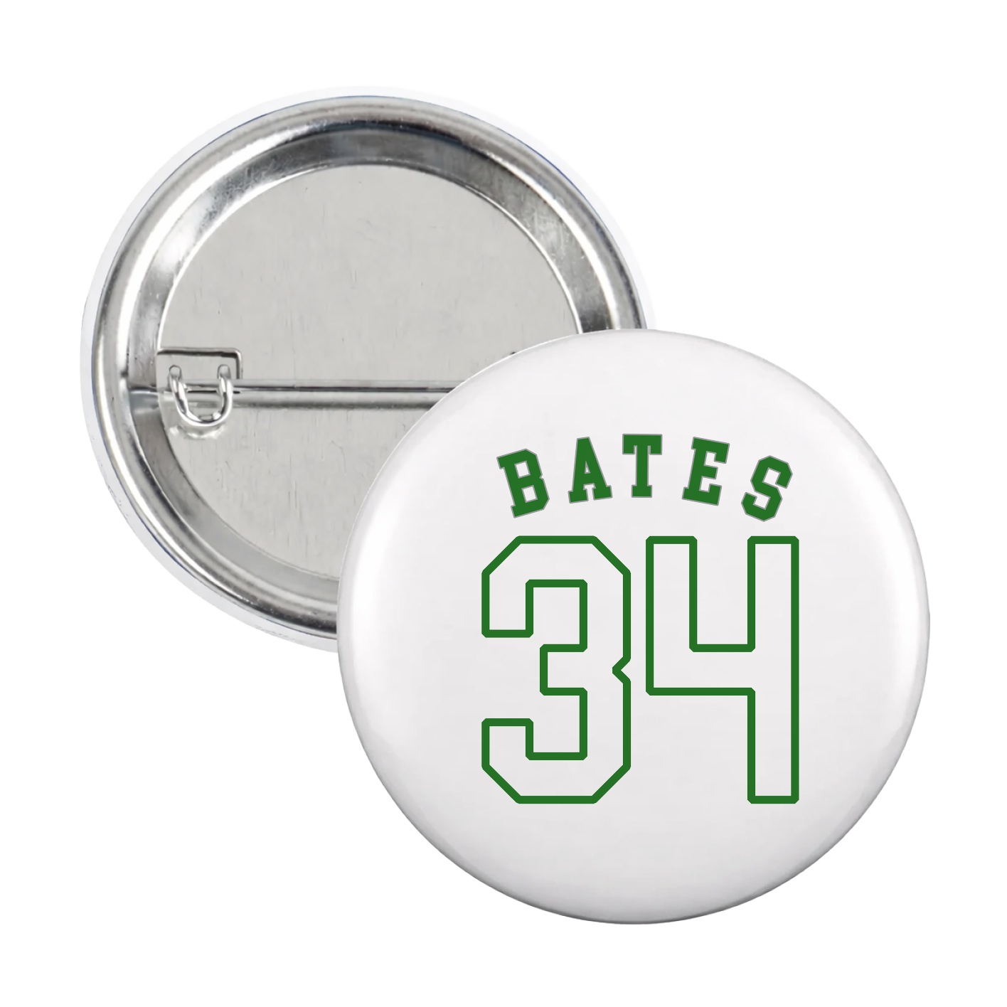 Game Day Button — Shirsey Arch in White