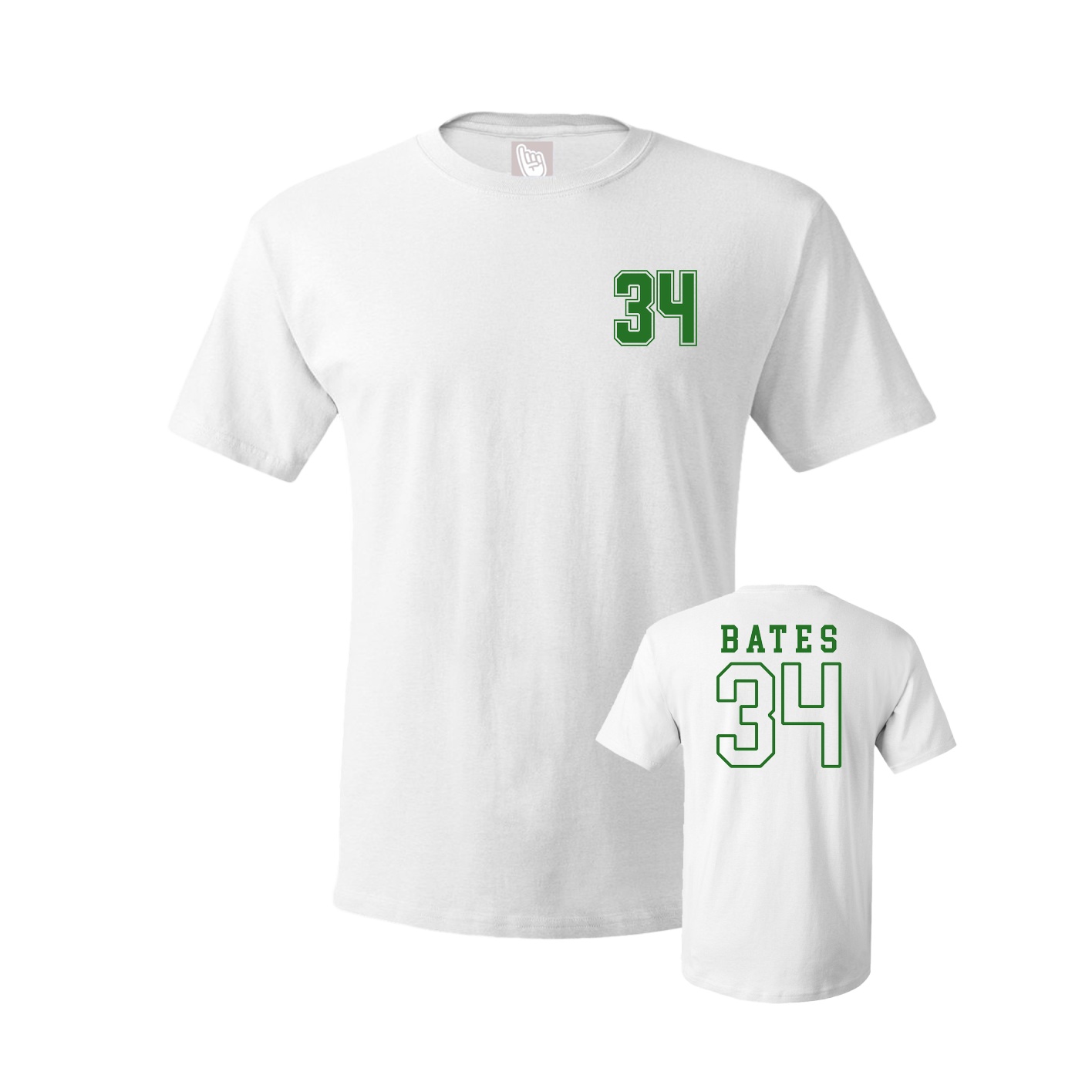 Tee — Chest Back in White