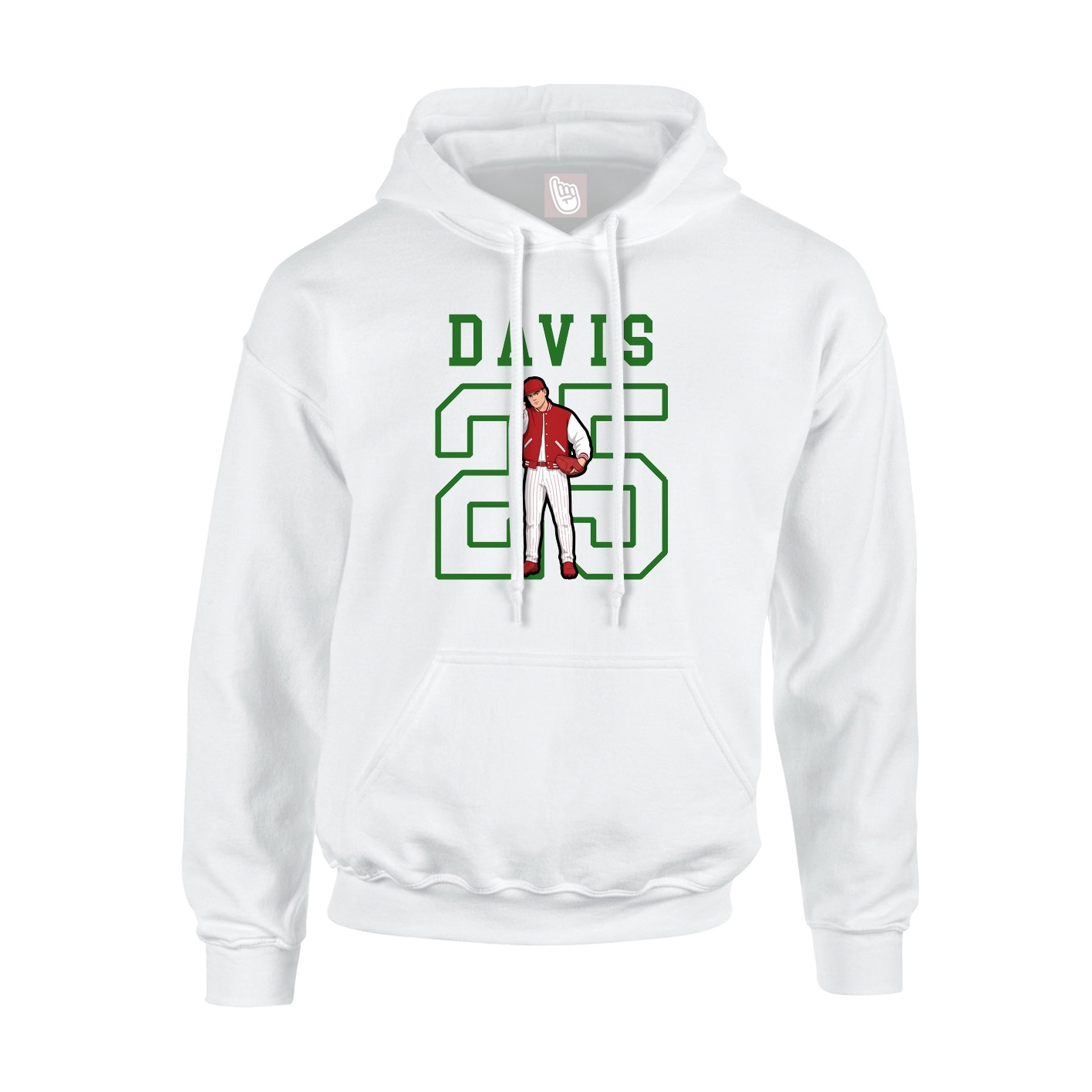 Hoodie — Shirsey in White