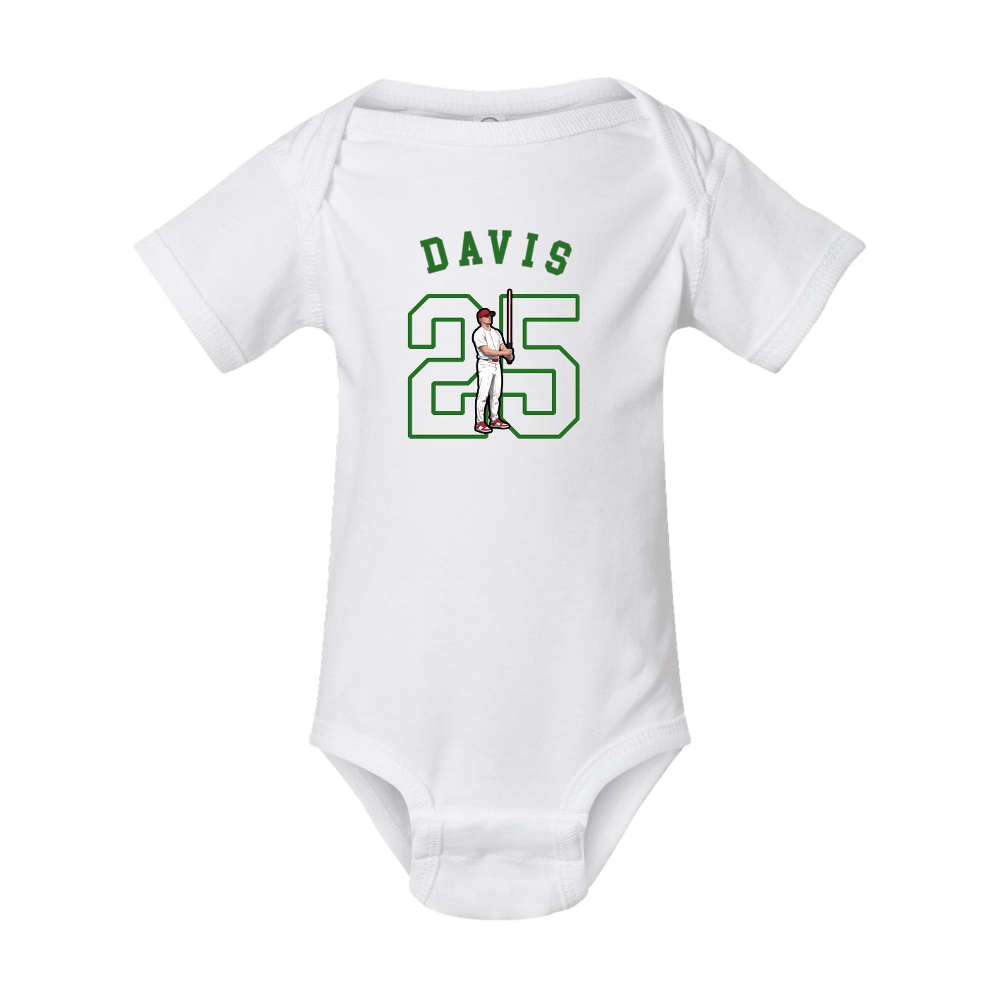 Baby Onesie — Shirsey Arch in White