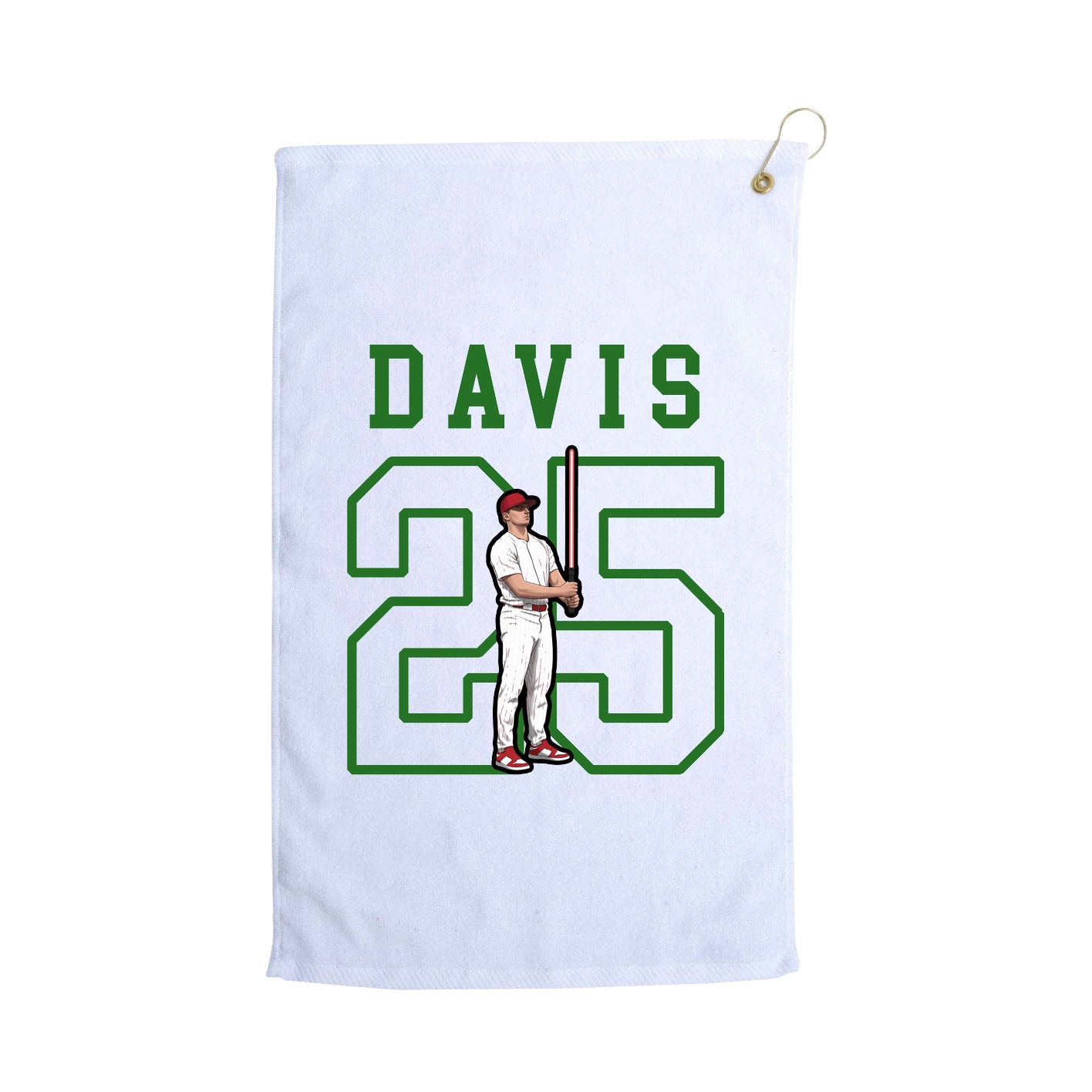 Golf Towel — Shirsey in White