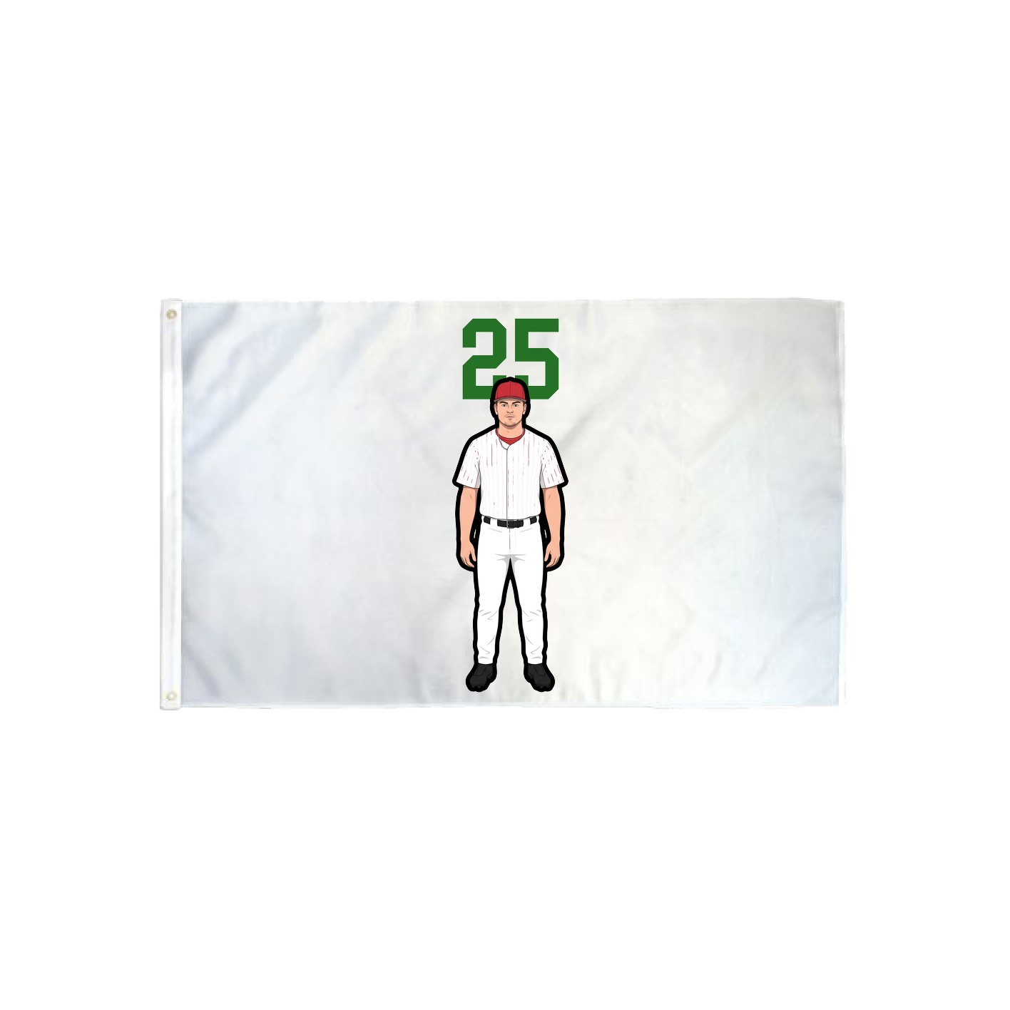 3x5 Flag — Number Top in Classic