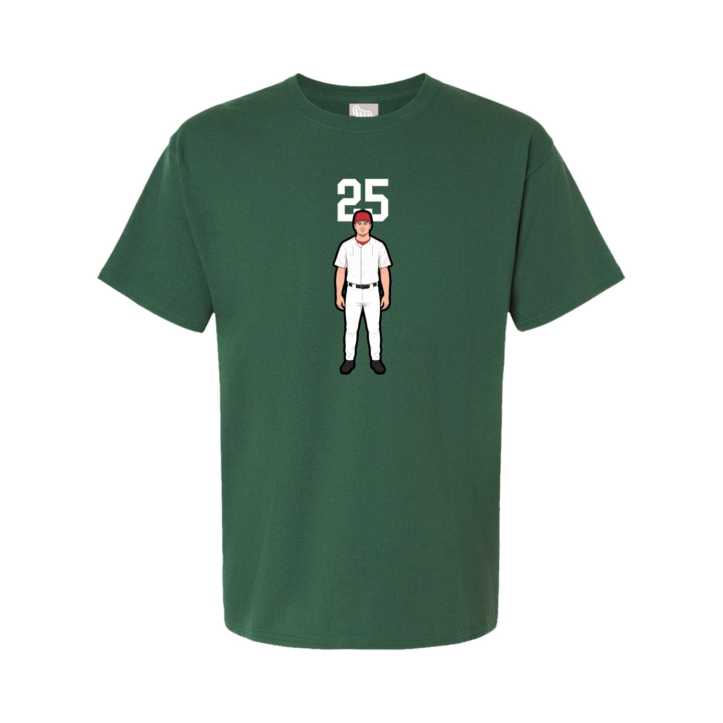 Tee — Number Top in Green