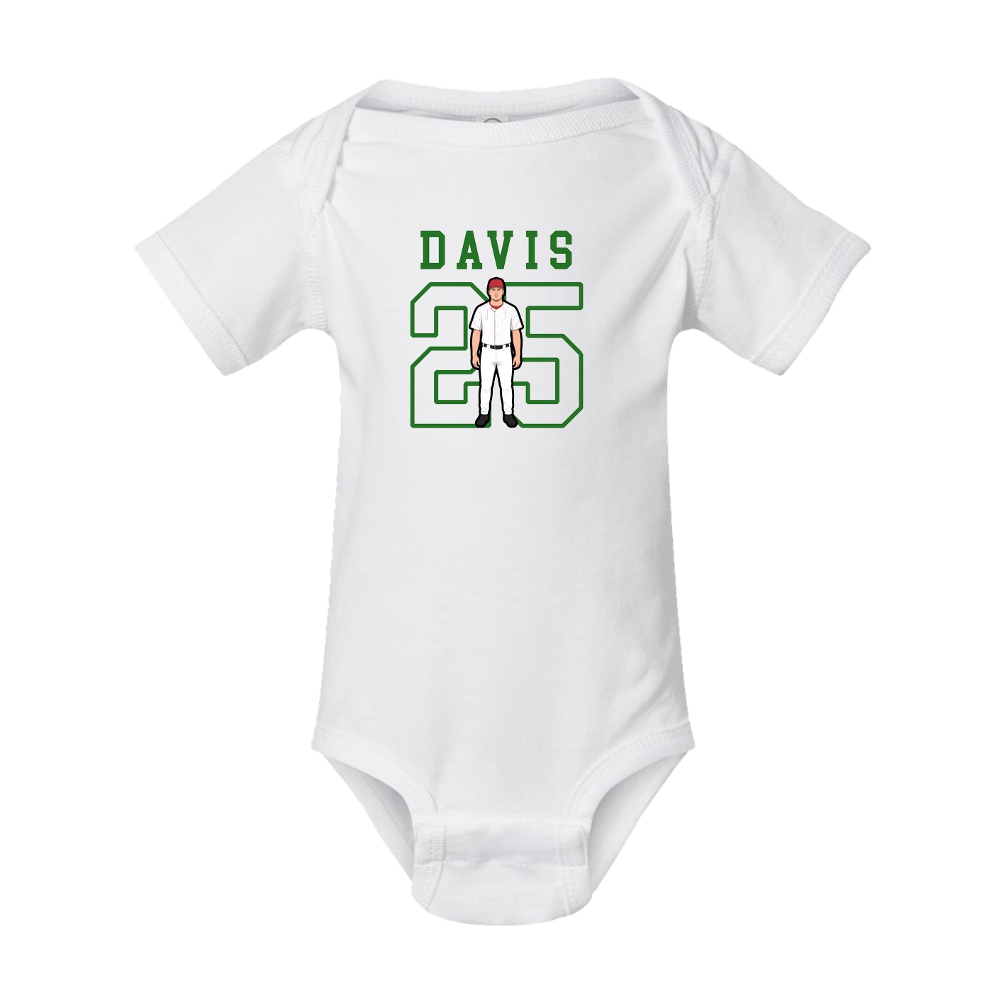 Baby Onesie — Shirsey in White