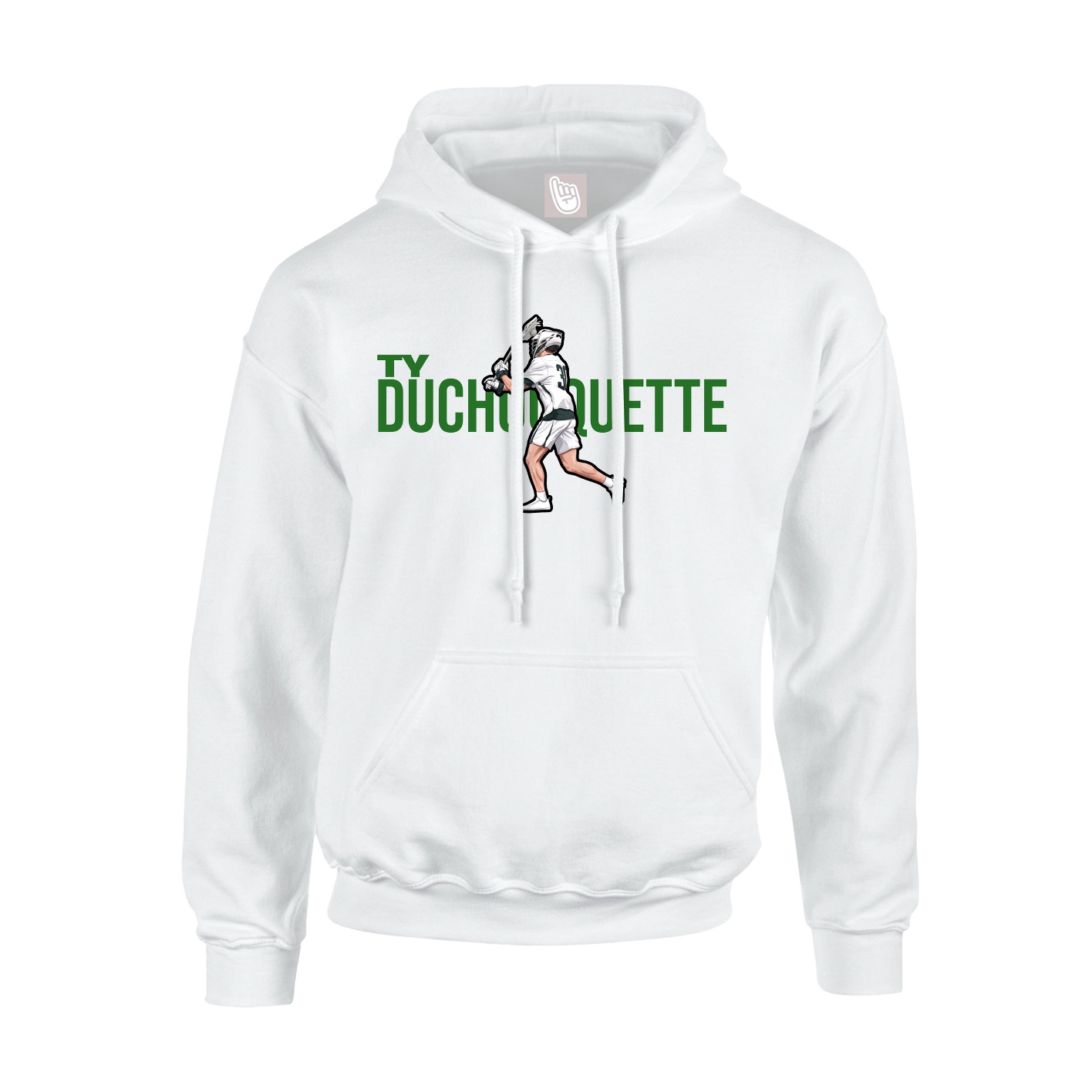 Hoodie — Player Name in White