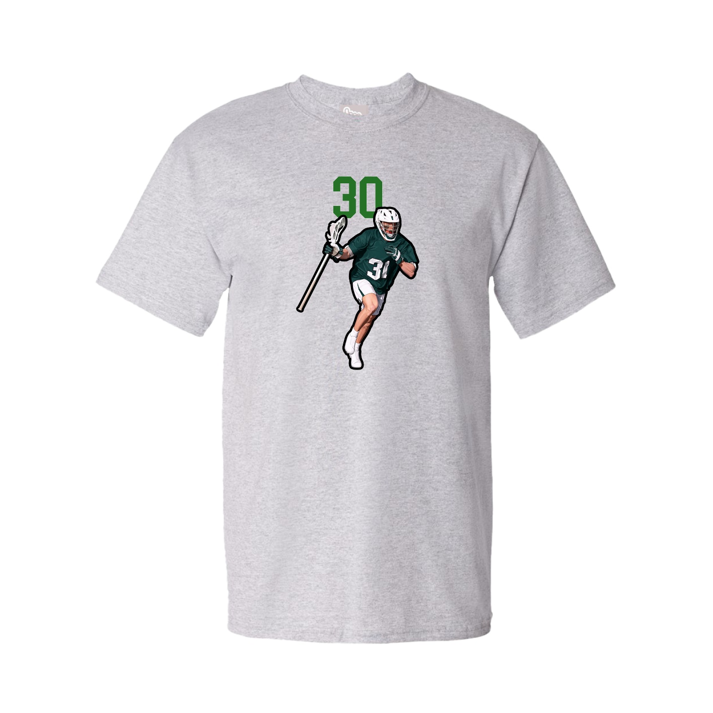 Tee — Number Top in Grey