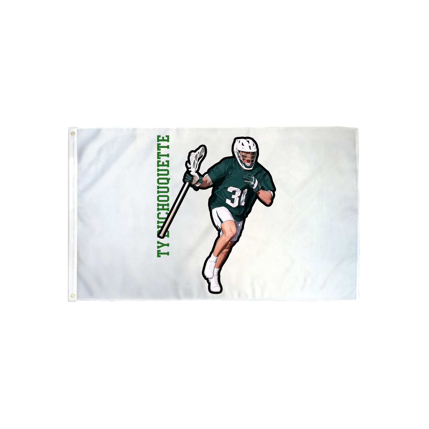 3x5 Flag — Name Vertical in Classic