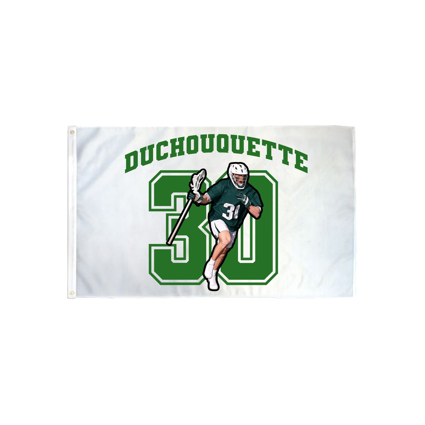 3x5 Flag — Number in Classic