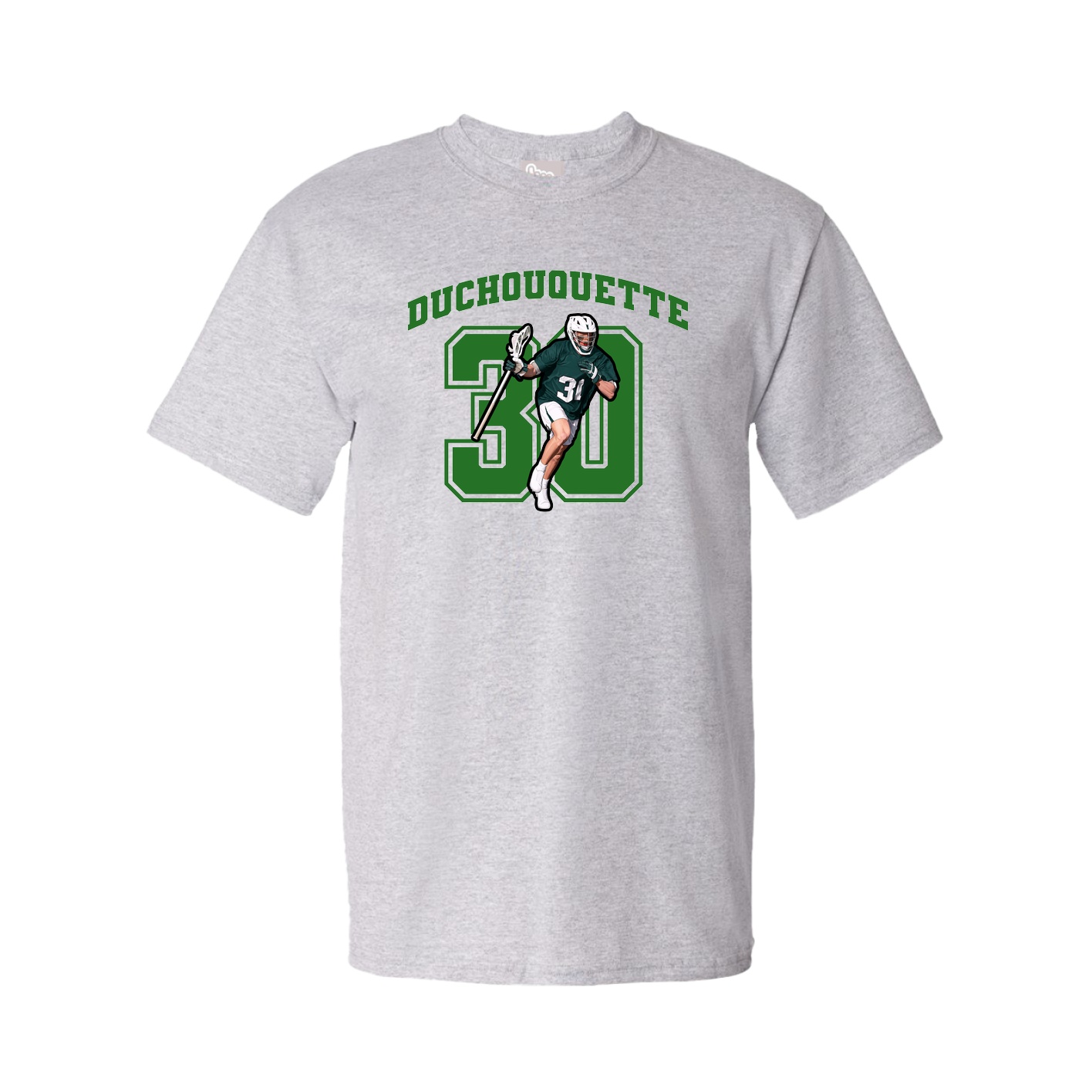 Youth Tee — Number in Grey
