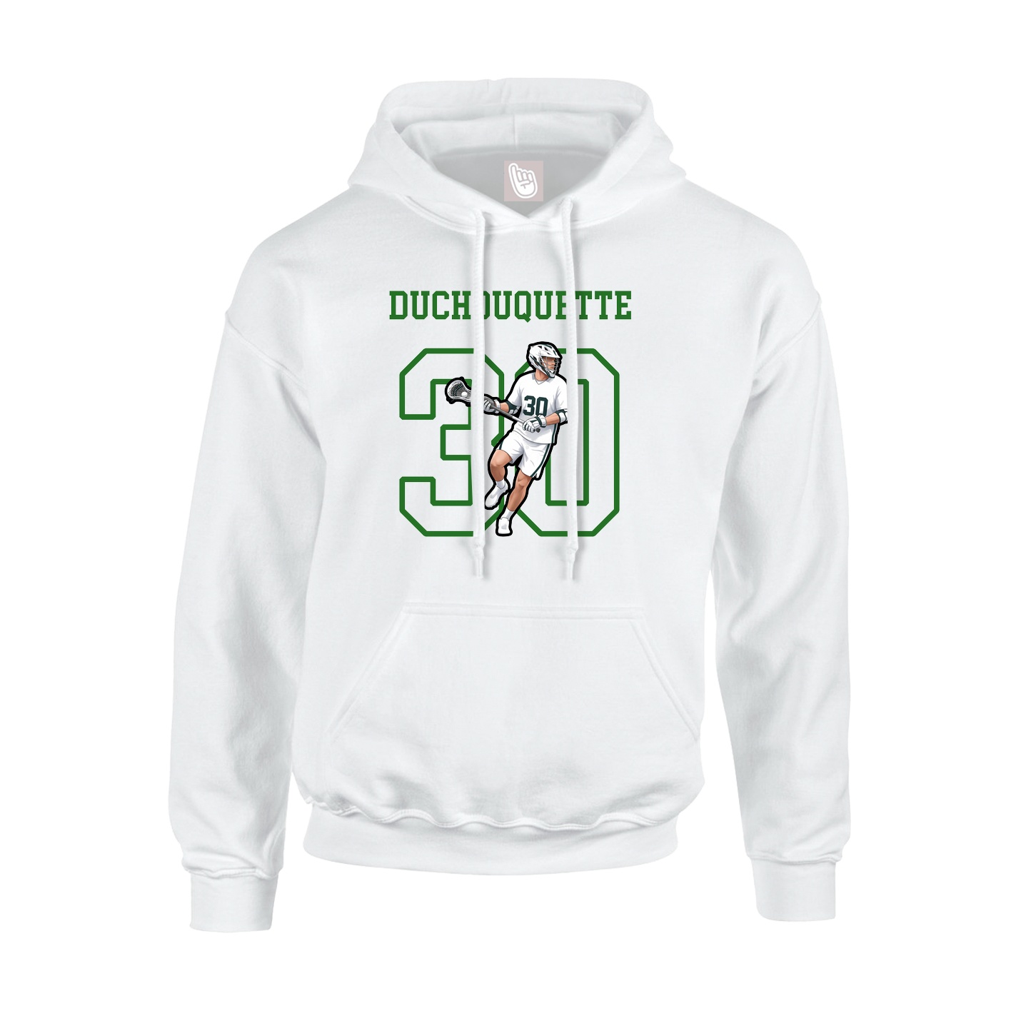 Youth Hoodie — Shirsey in White