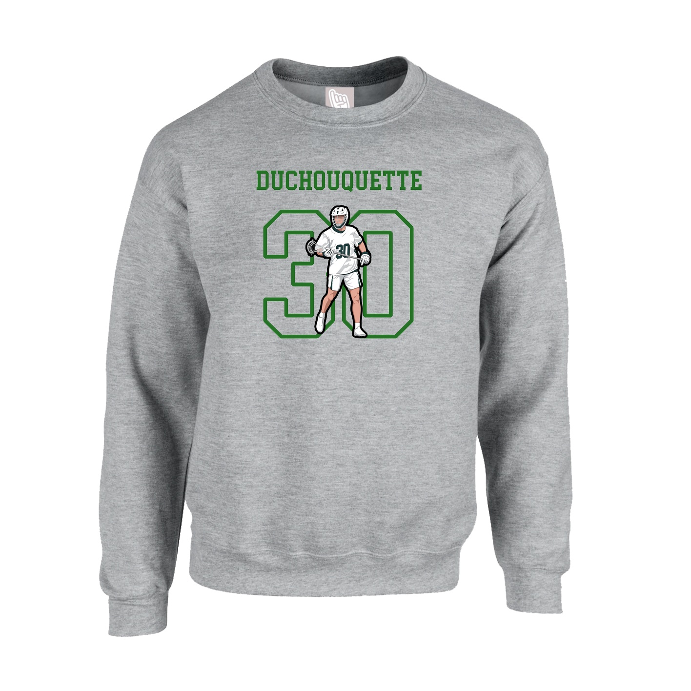 Fleece Crew — Shirsey in Grey