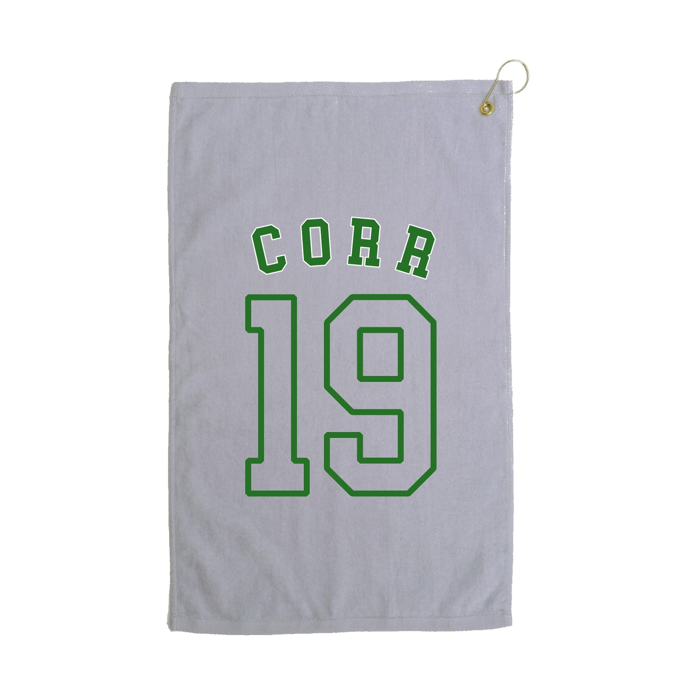 Golf Towel — Shirsey Arch in Grey