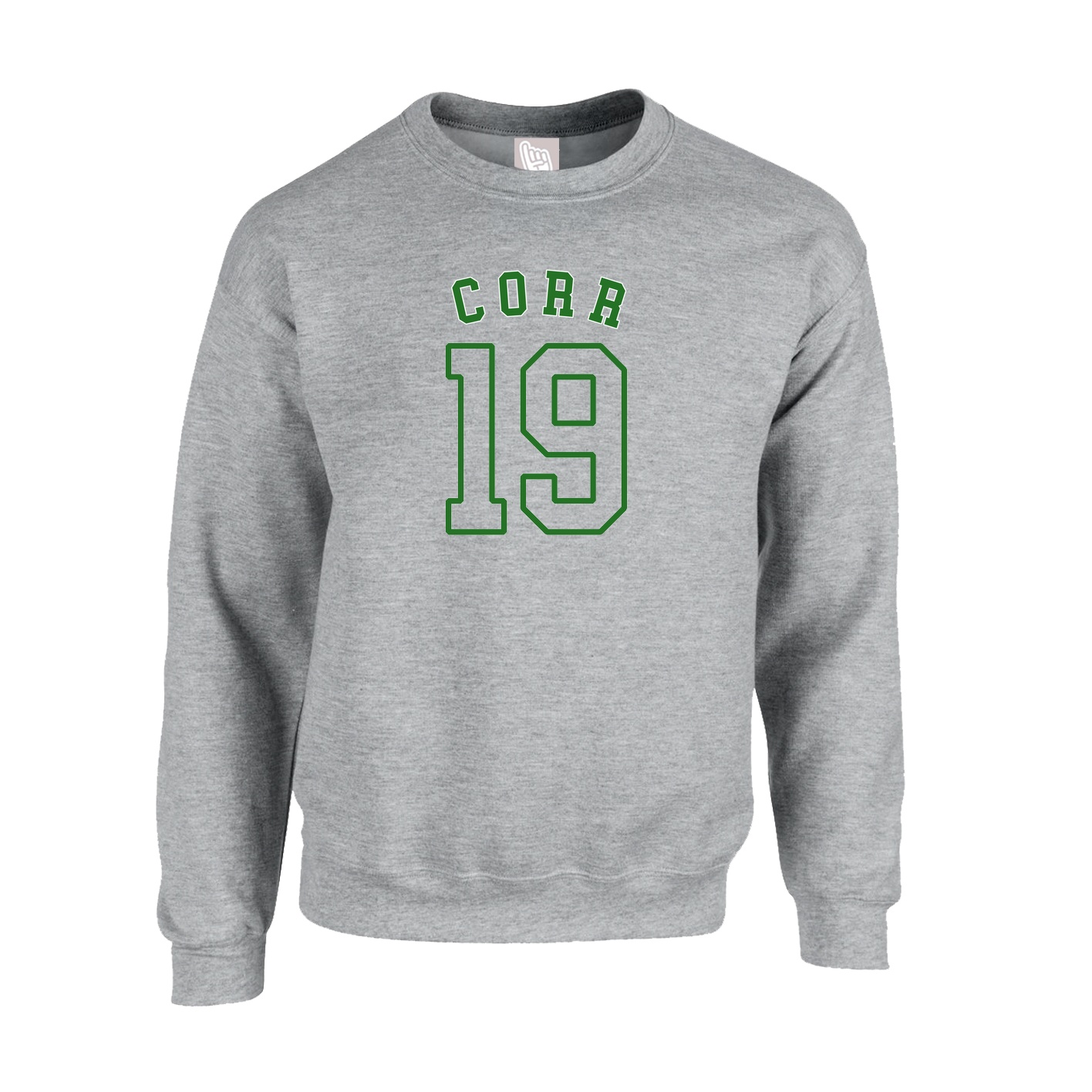 Fleece Crew — Shirsey Arch in Grey