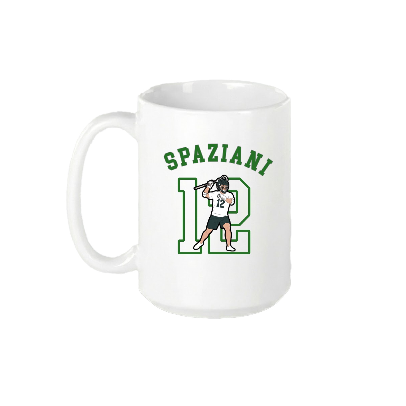 15oz Coffee Mug — Shirsey Arch in White