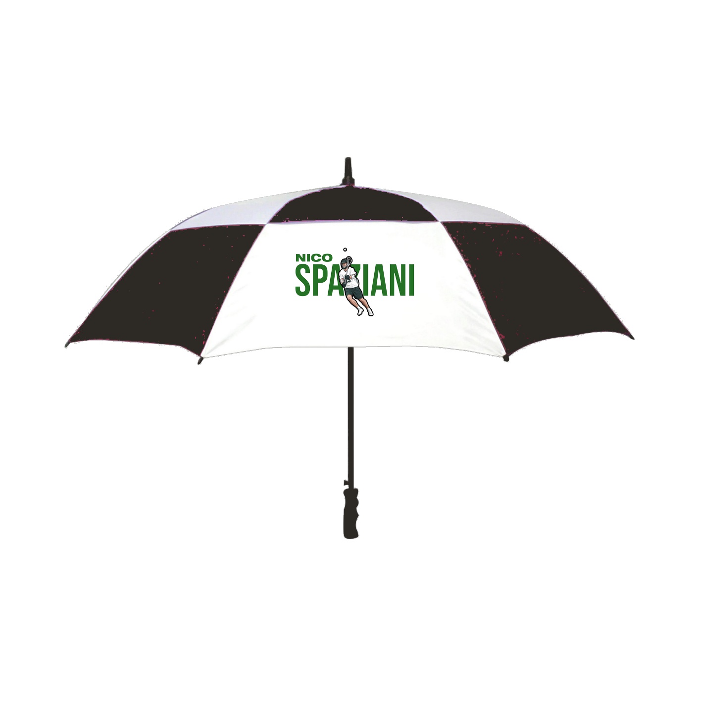 Golf Umbrella — Player Name in Black
