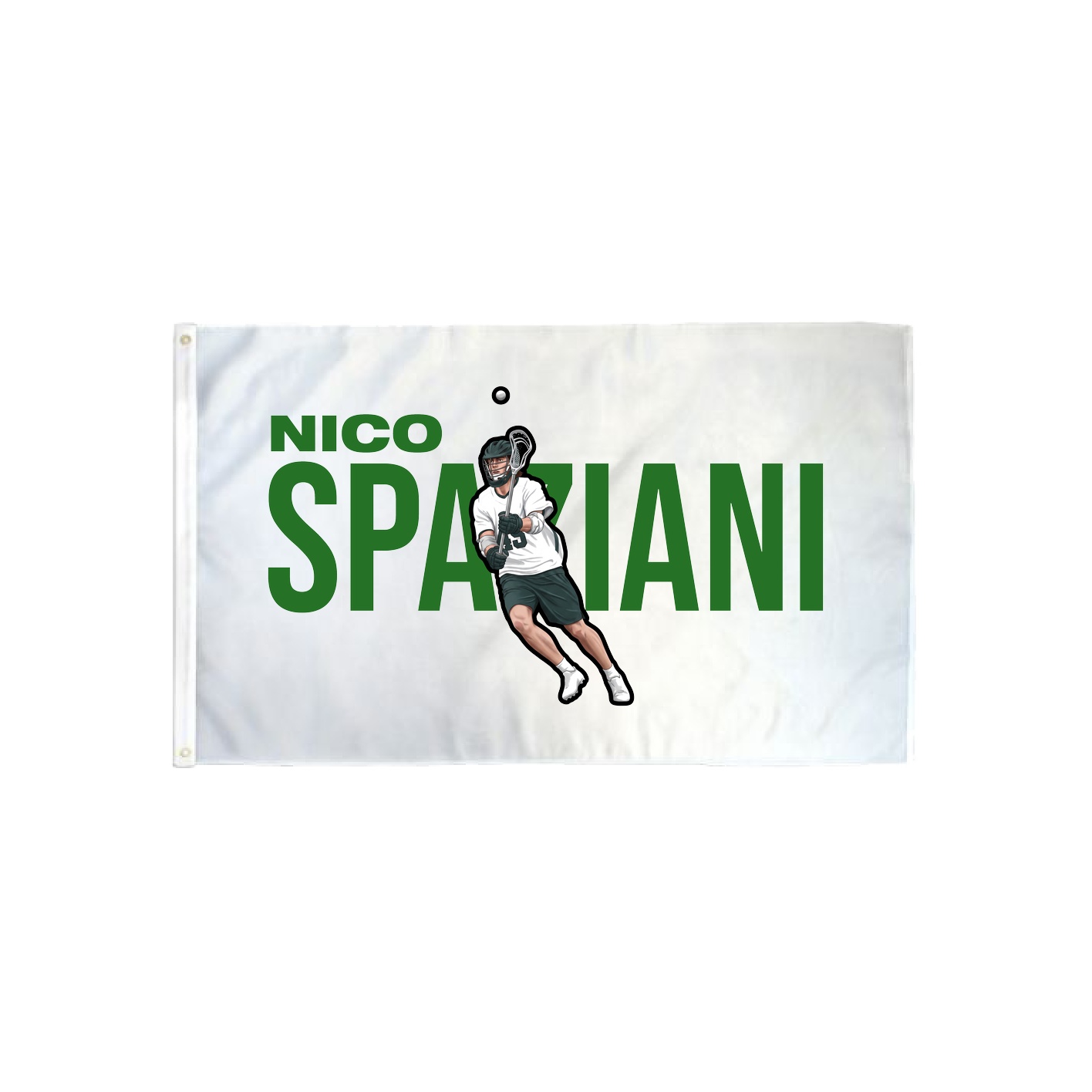 3x5 Flag — Player Name in Classic