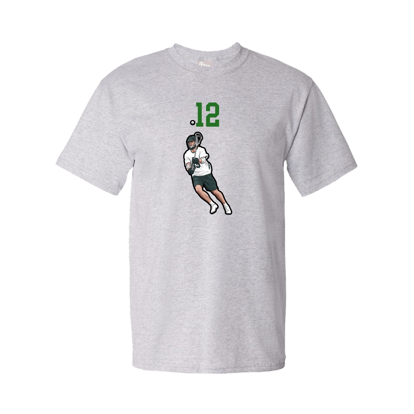 Tee — Number Top in Grey