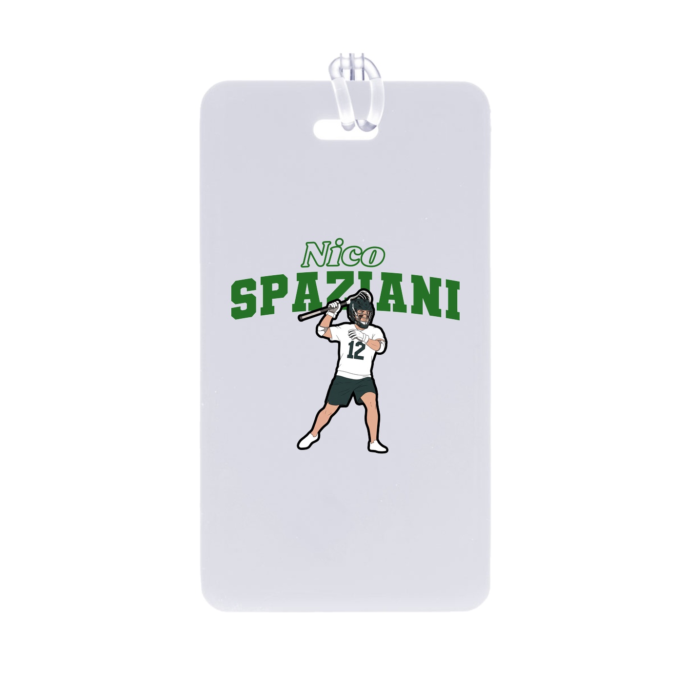 Bag Tag — Name Arch in Classic