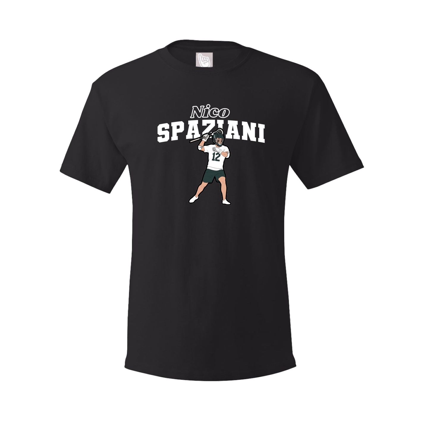 Youth Tee — Name Arch in Black