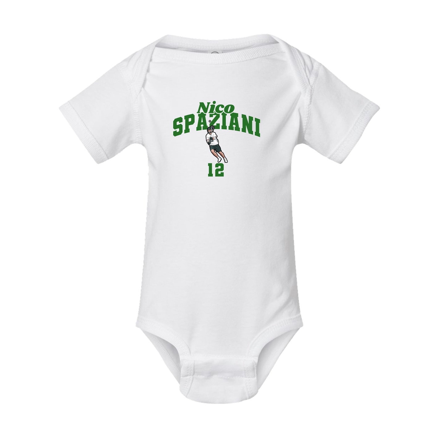 Baby Onesie — Signature Arch in White