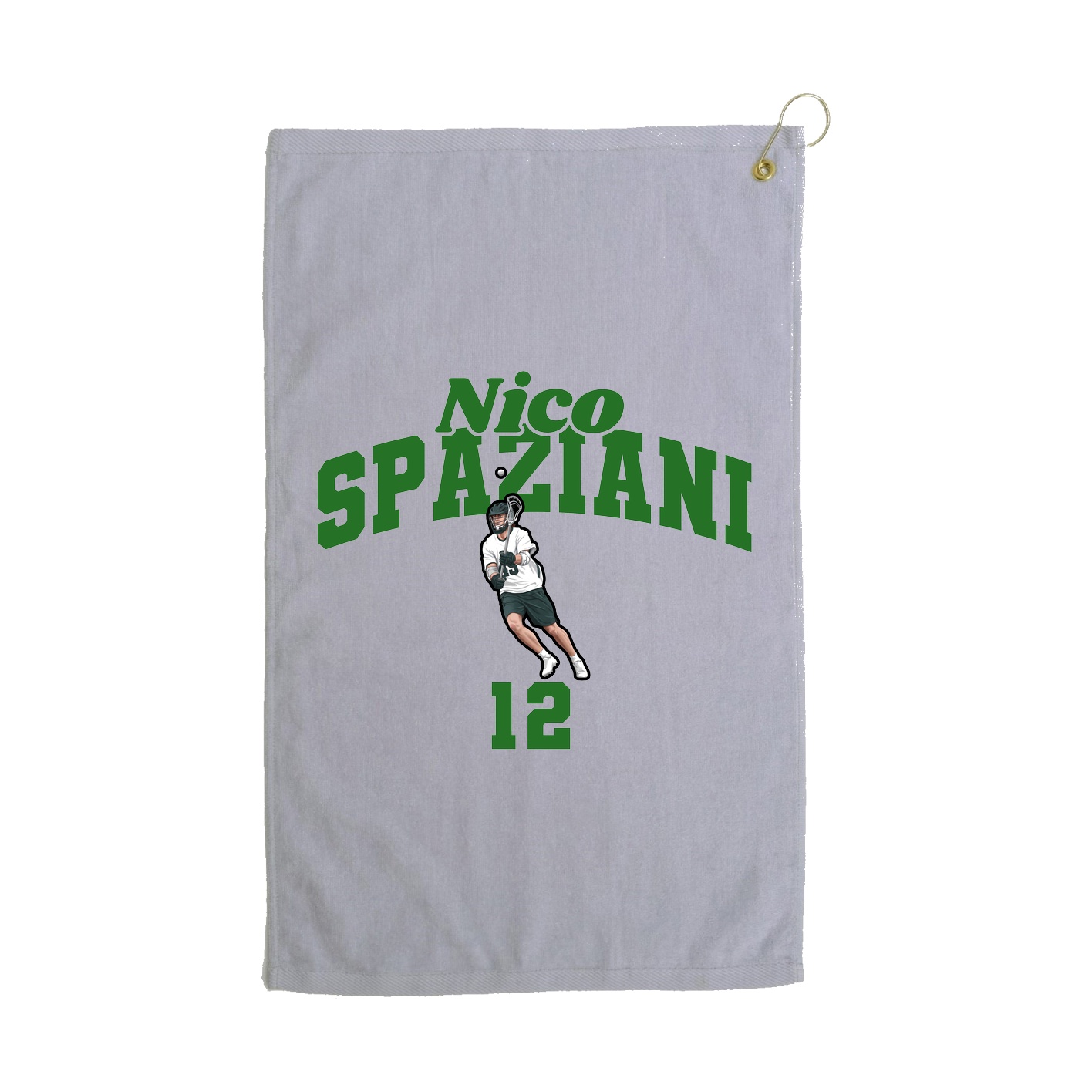 Golf Towel — Signature Arch in Grey