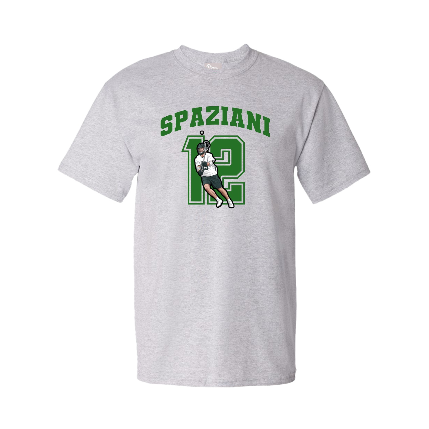 Youth Tee — Number in Grey