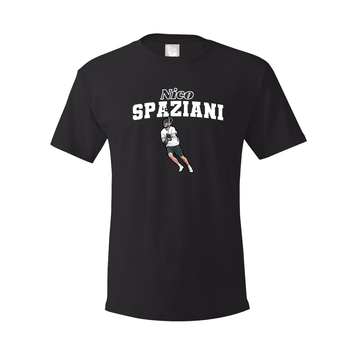 Youth Tee — Name Arch in Black