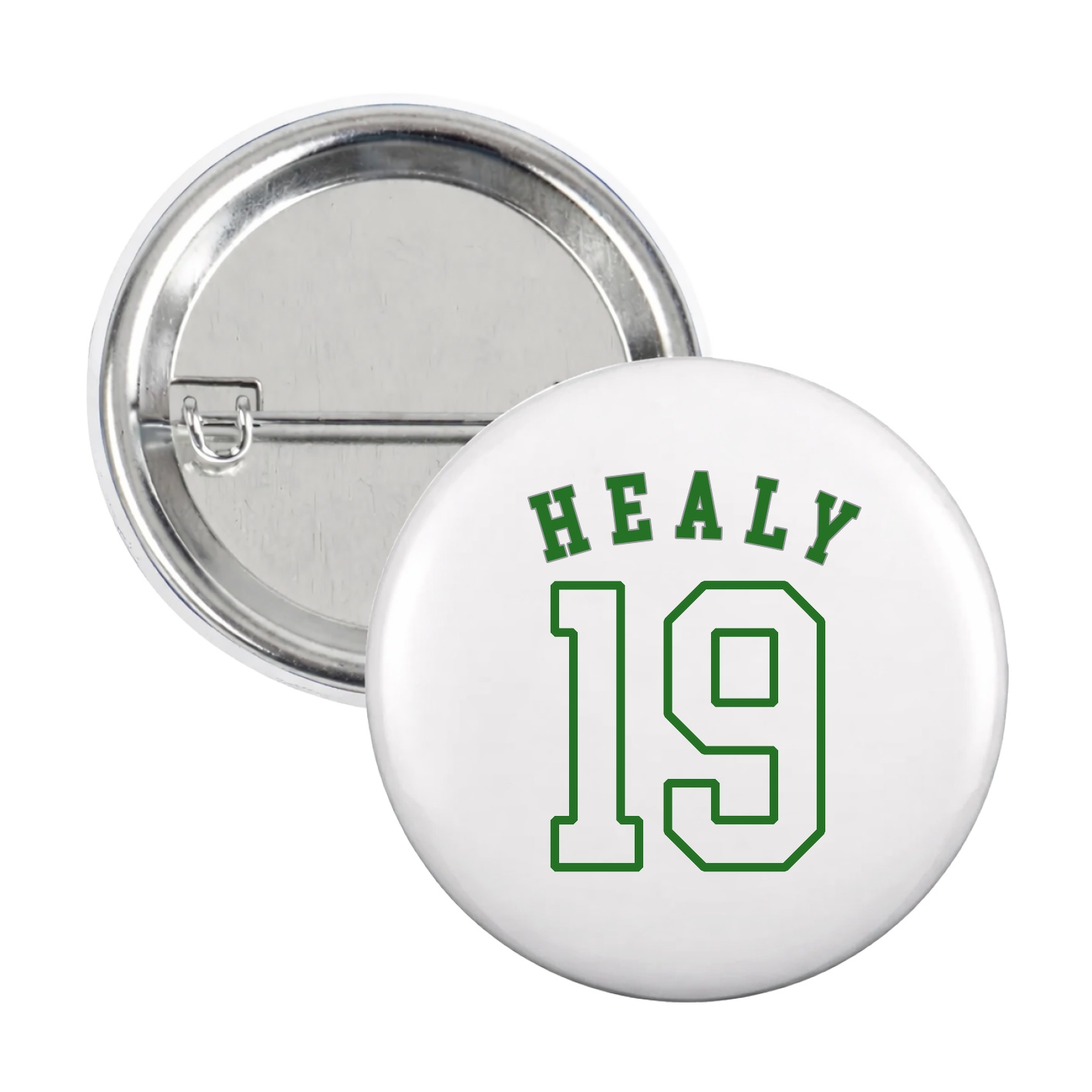Game Day Button — Shirsey Arch in White