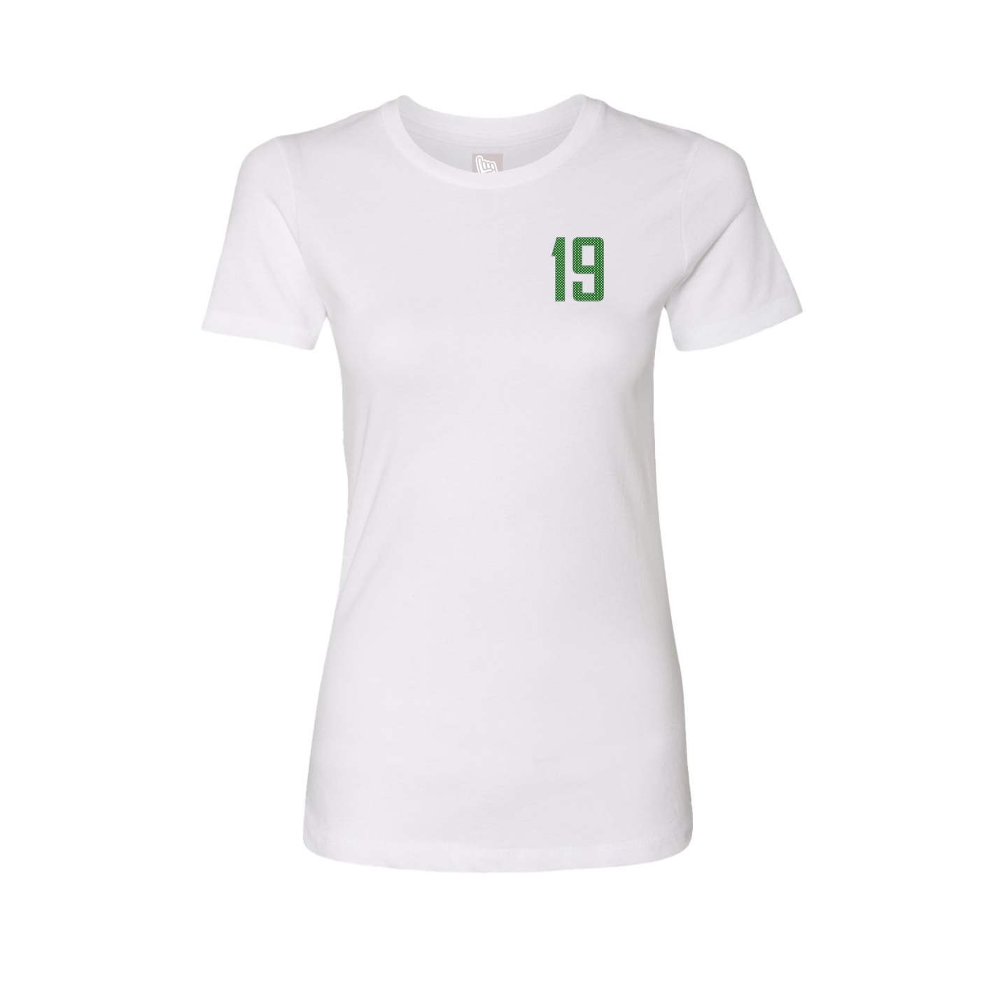 Fitted Women's Tee — Front Shirsy in White