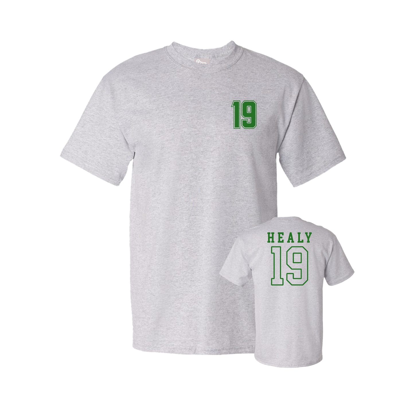 Tee — Chest Back in Grey