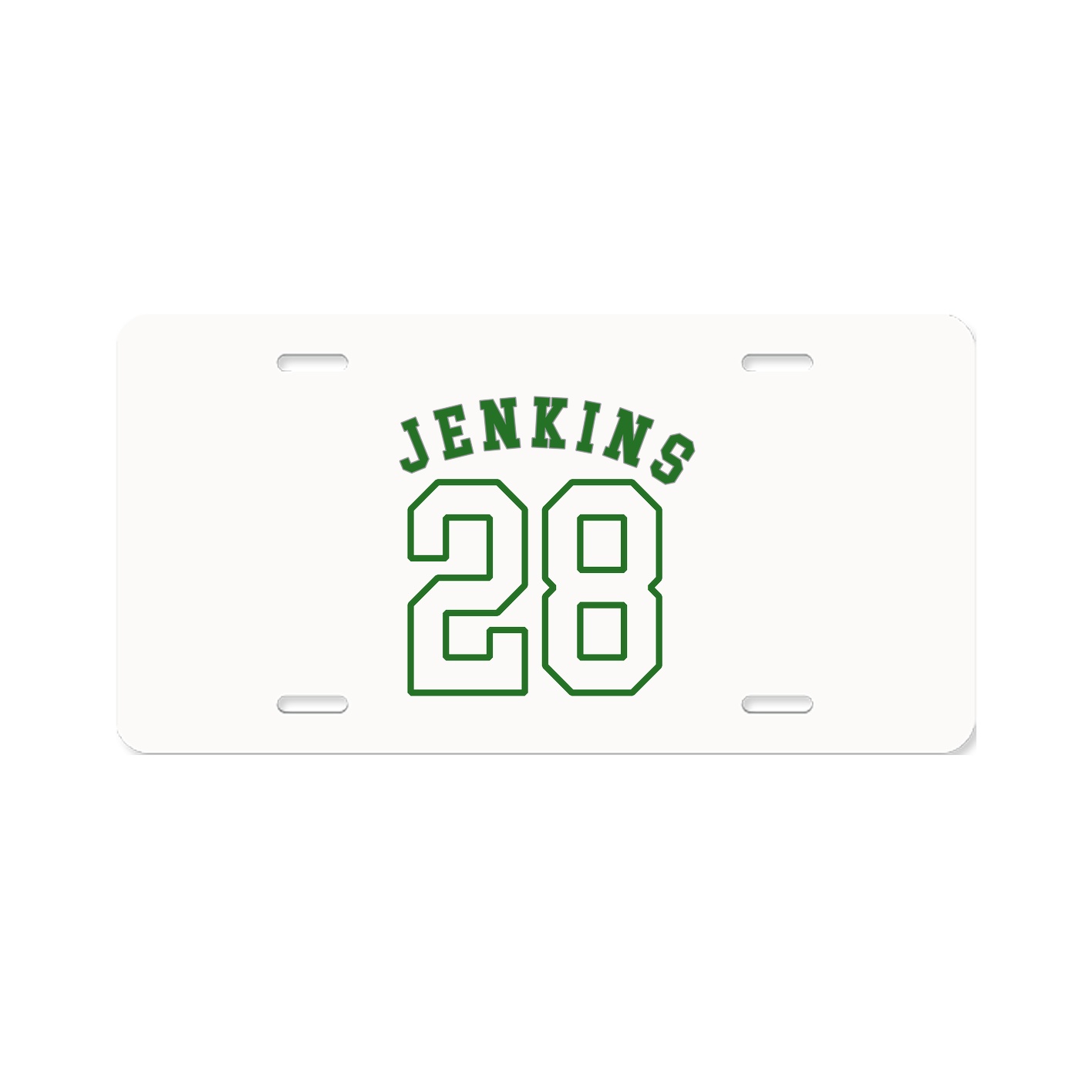 License Plate — Shirsey Arch in Classic