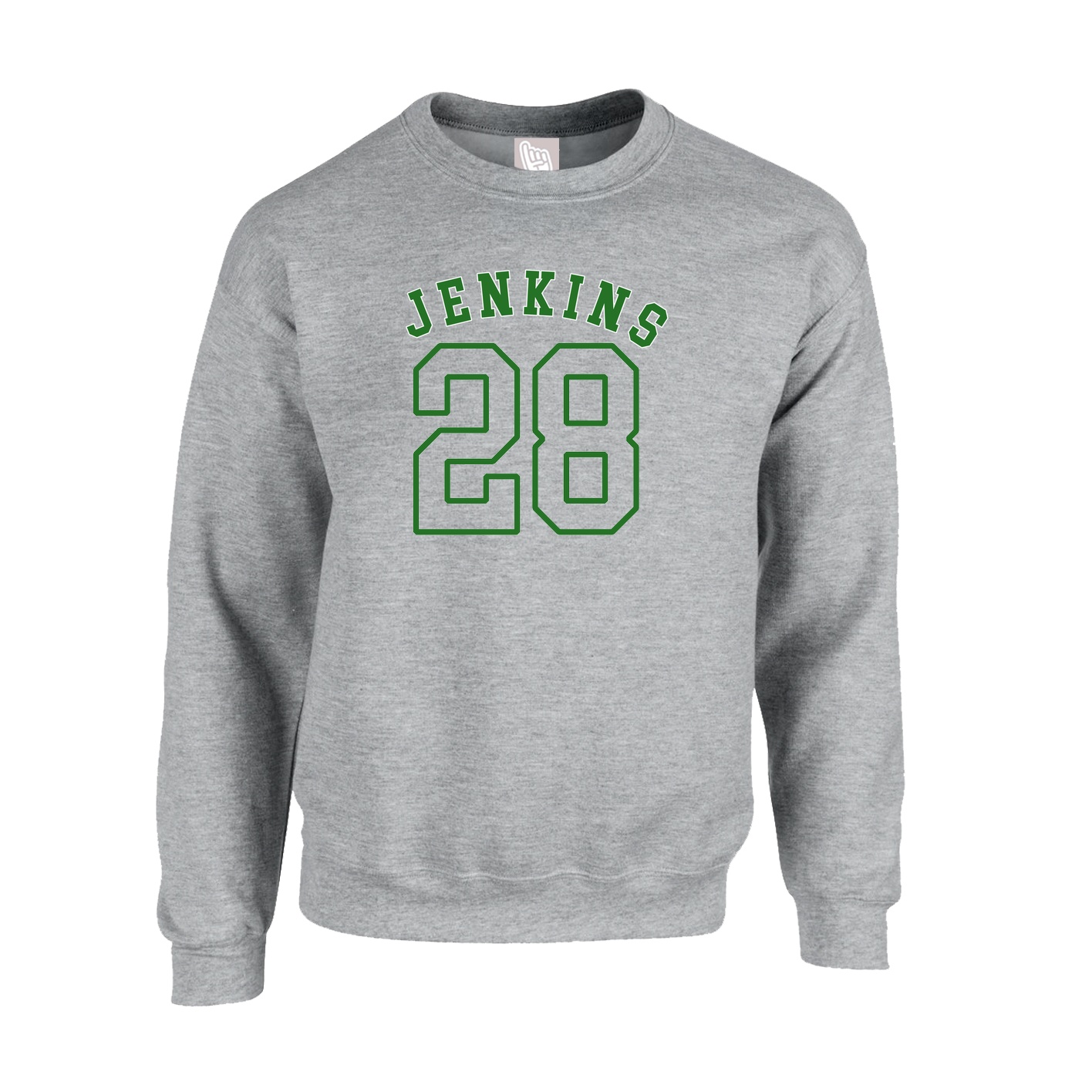 Fleece Crew — Shirsey Arch in Grey